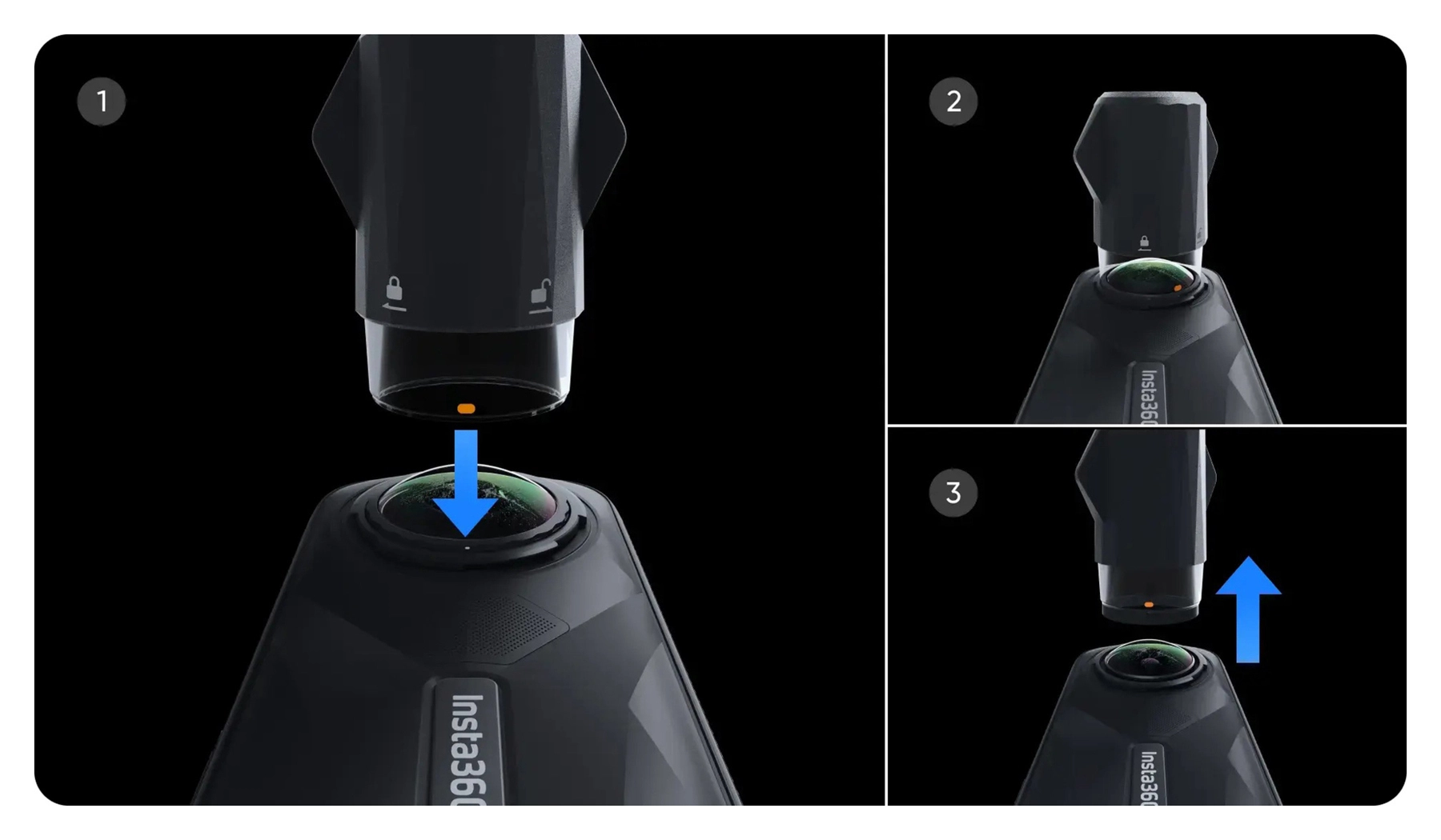 Insta360 X5 Replacement Lens Kit