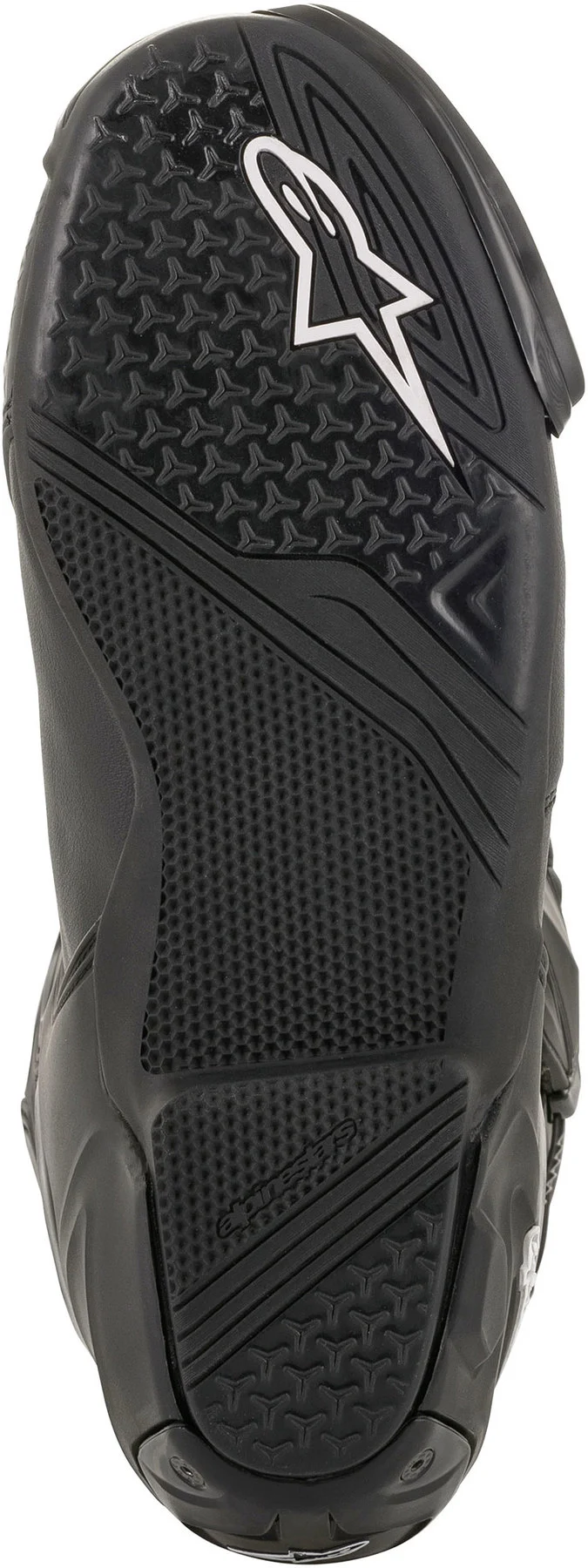 Alpinestars SMX Plus V2 Stivali Moto Uomo, Ventilati, Colore Nero/Bianco/Rosso, Taglia 45