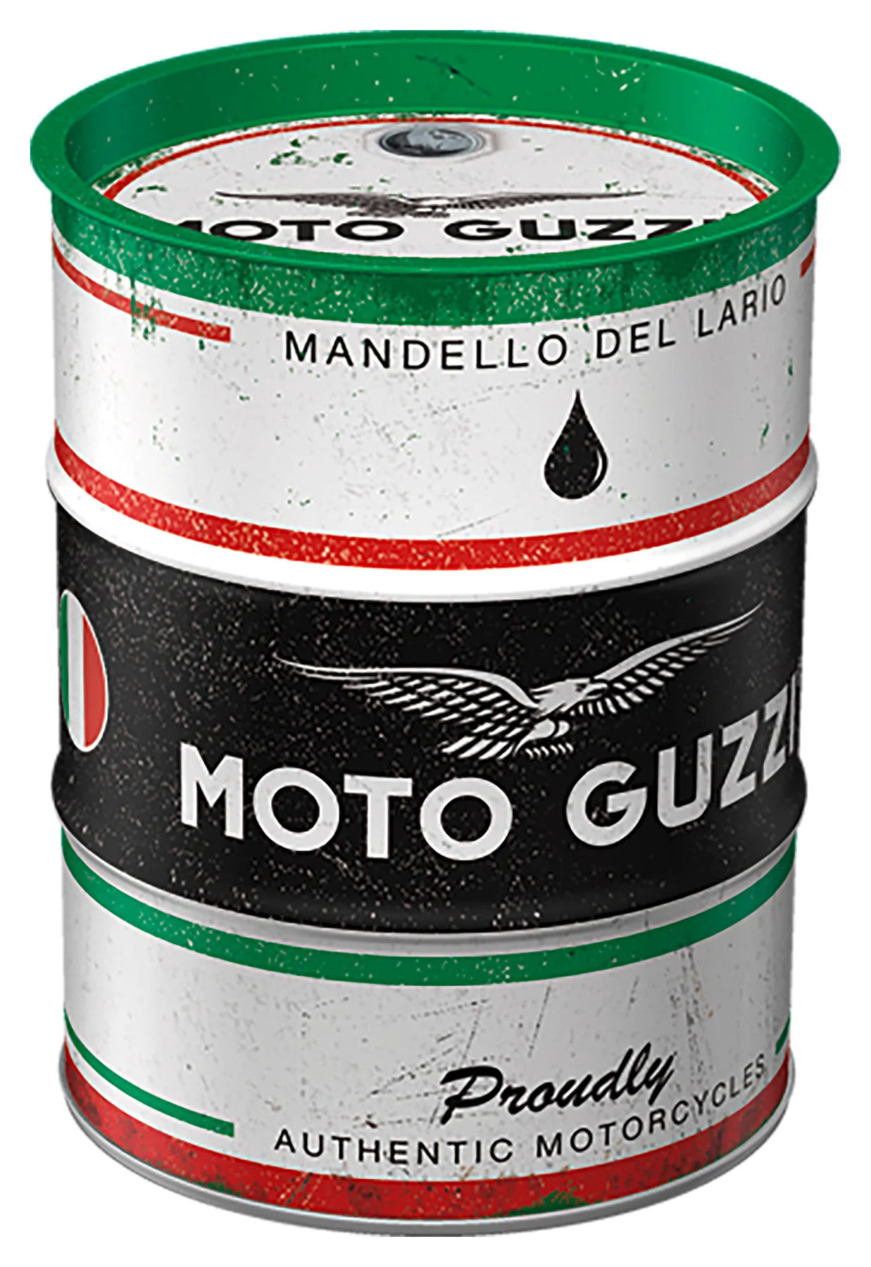 Moto-Guzzi Ölfass Spardose