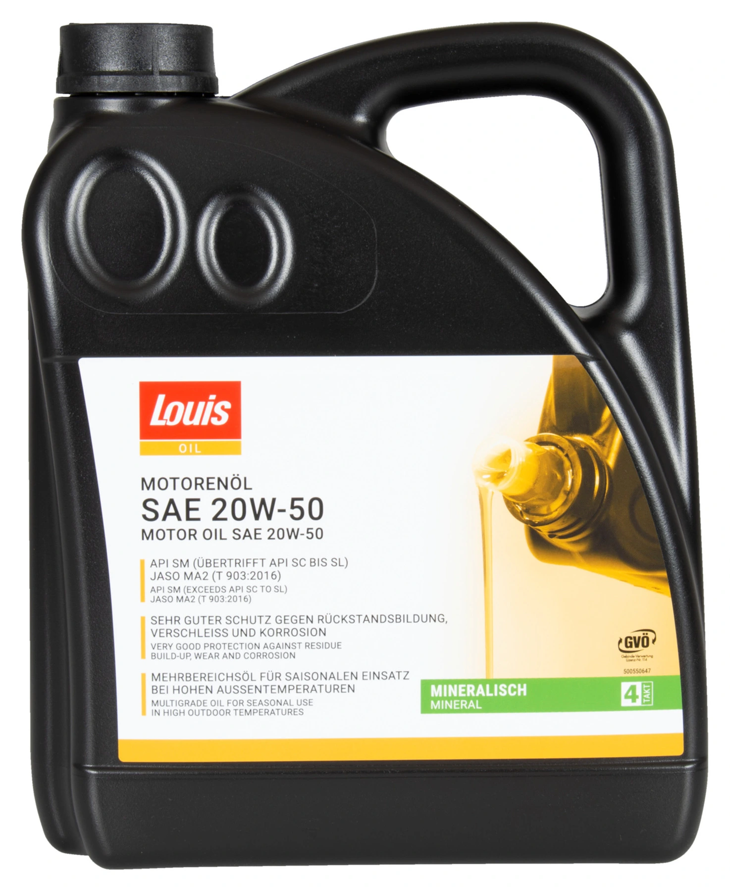 Engine Oil 4-Stroke 20W-50