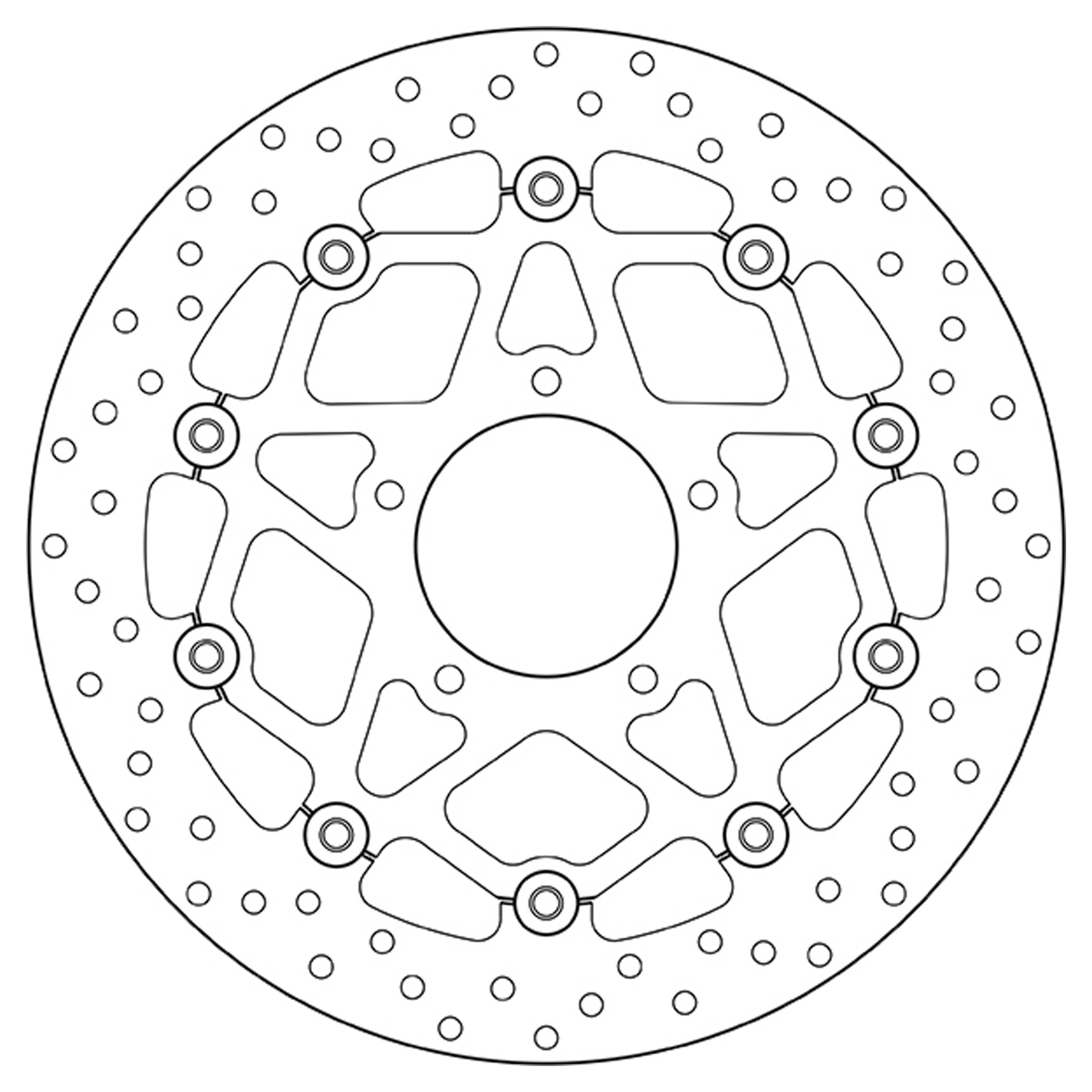 Disques De Frein Flottants