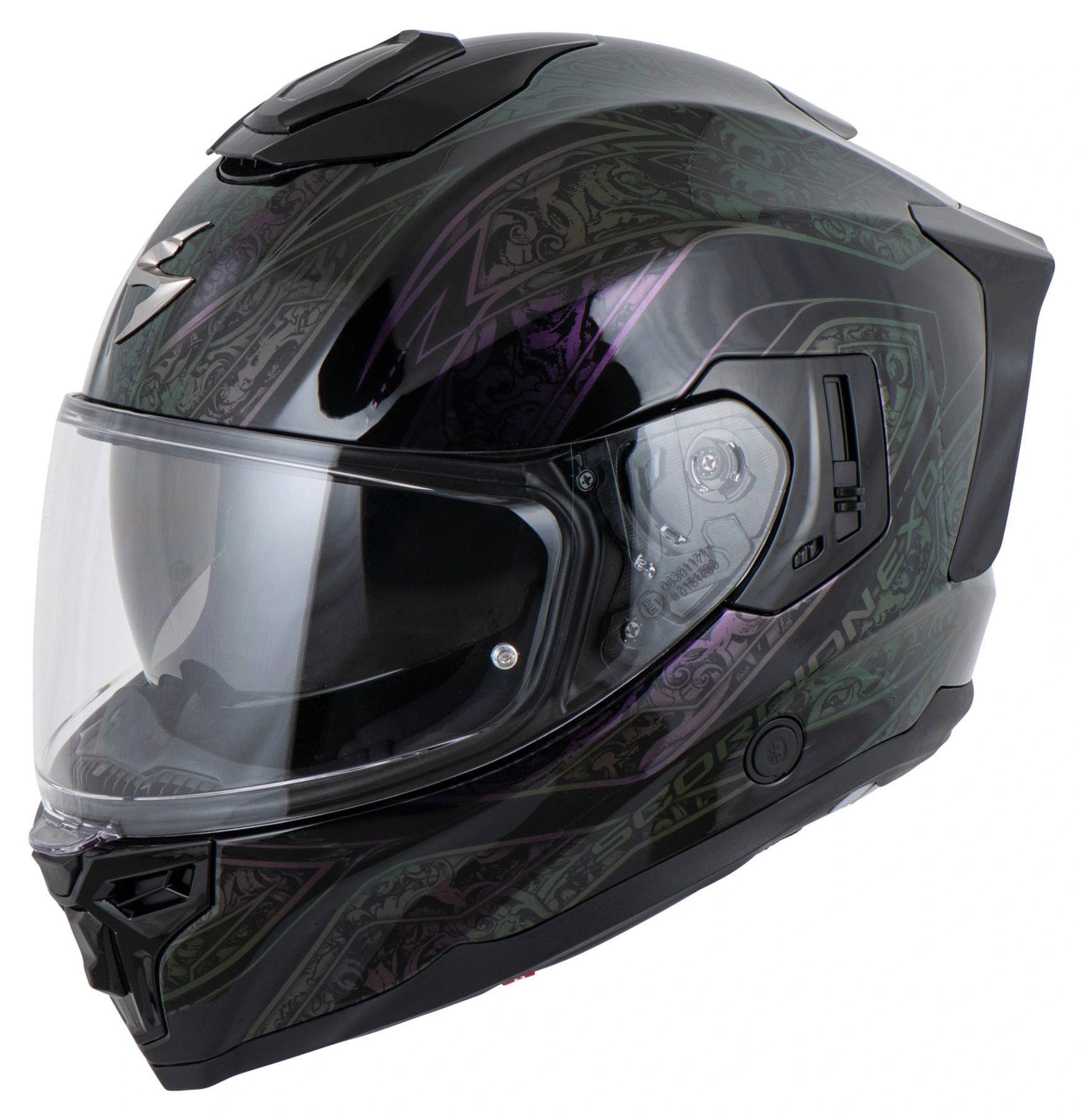 bright green motorcycle helmet Full Face Motorcycle Helmet - Lime Green