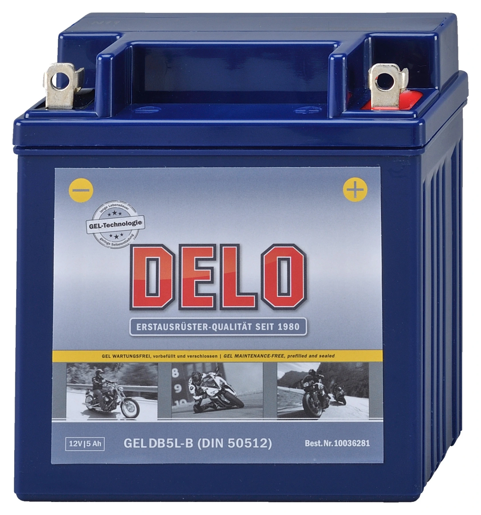 BATERIA DE GEL DELO, cheia