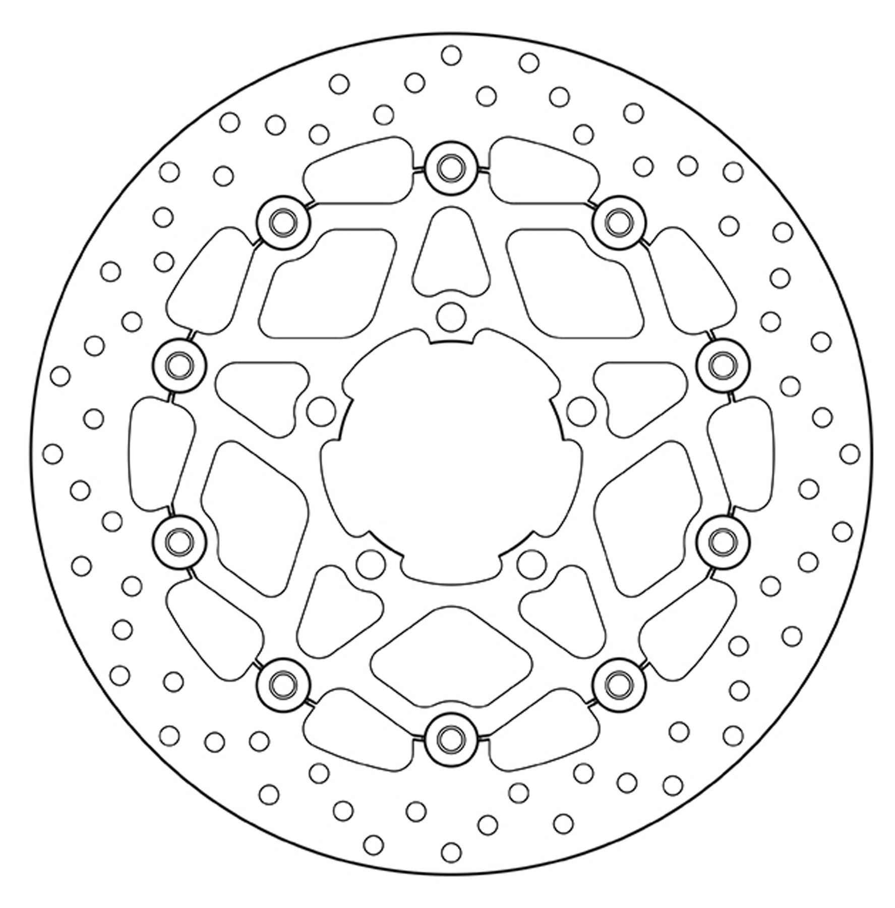 Disques De Frein Flottants