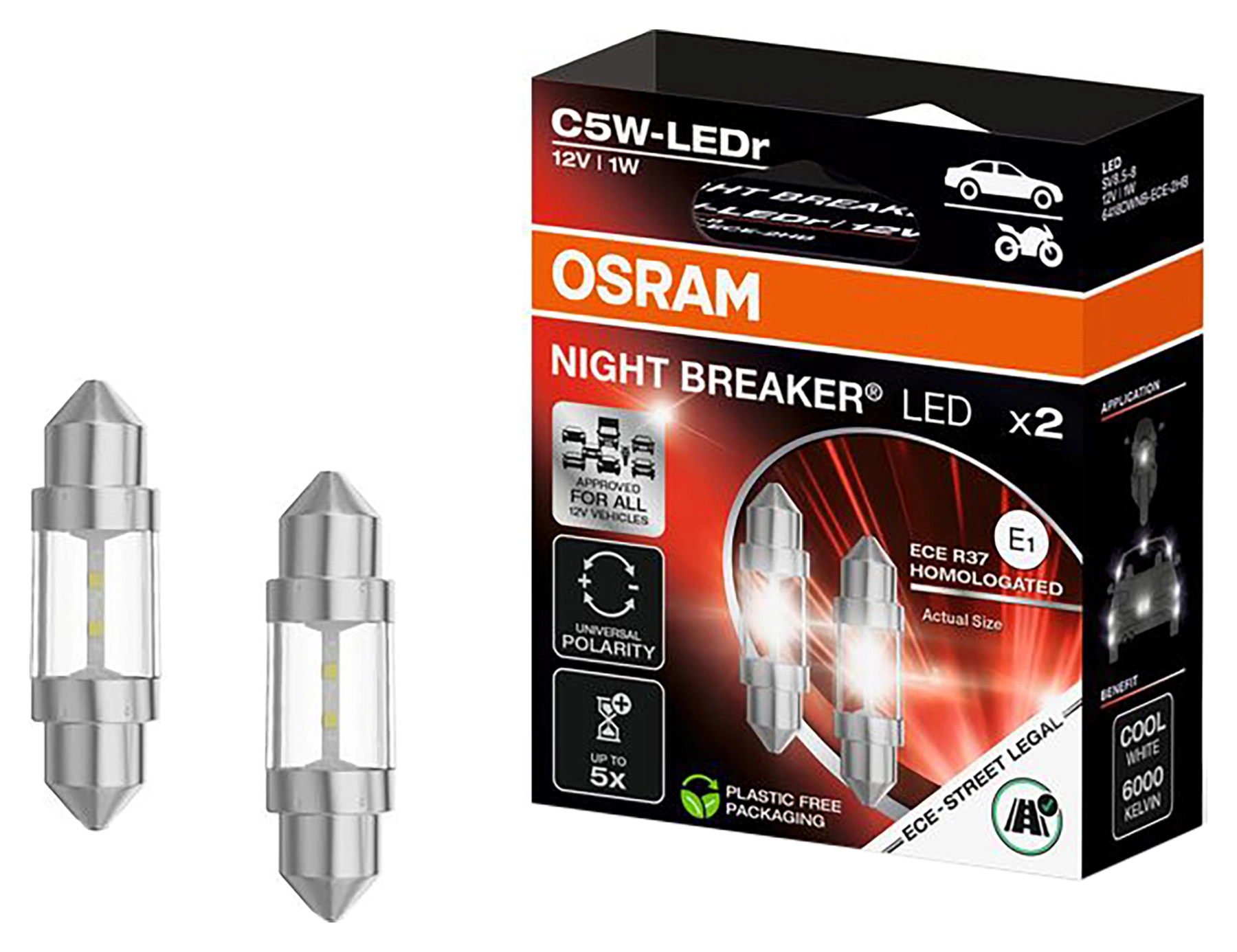 Żarówka LED Night Breaker C5W