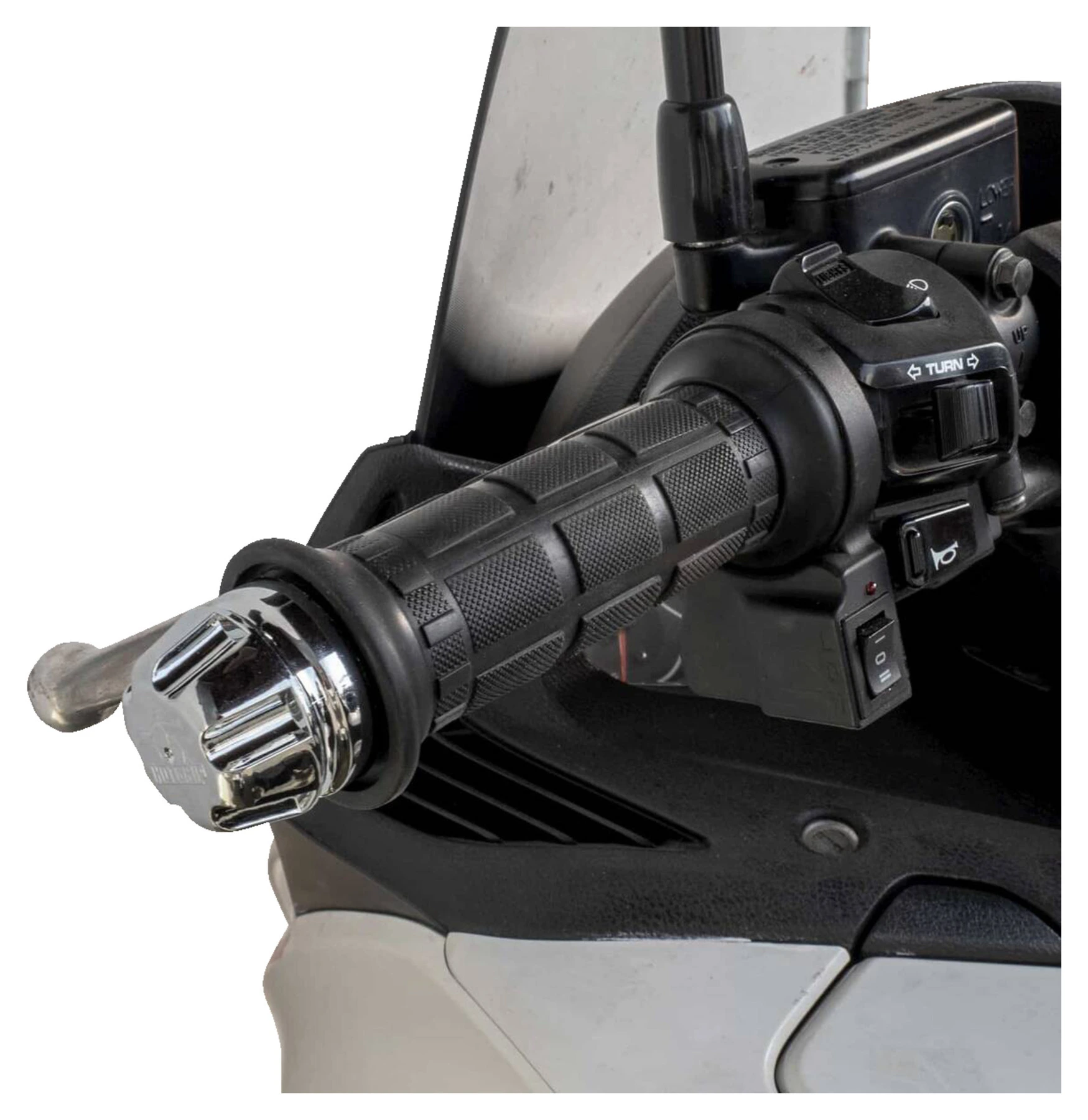 Heating grips with 2 temperature levels