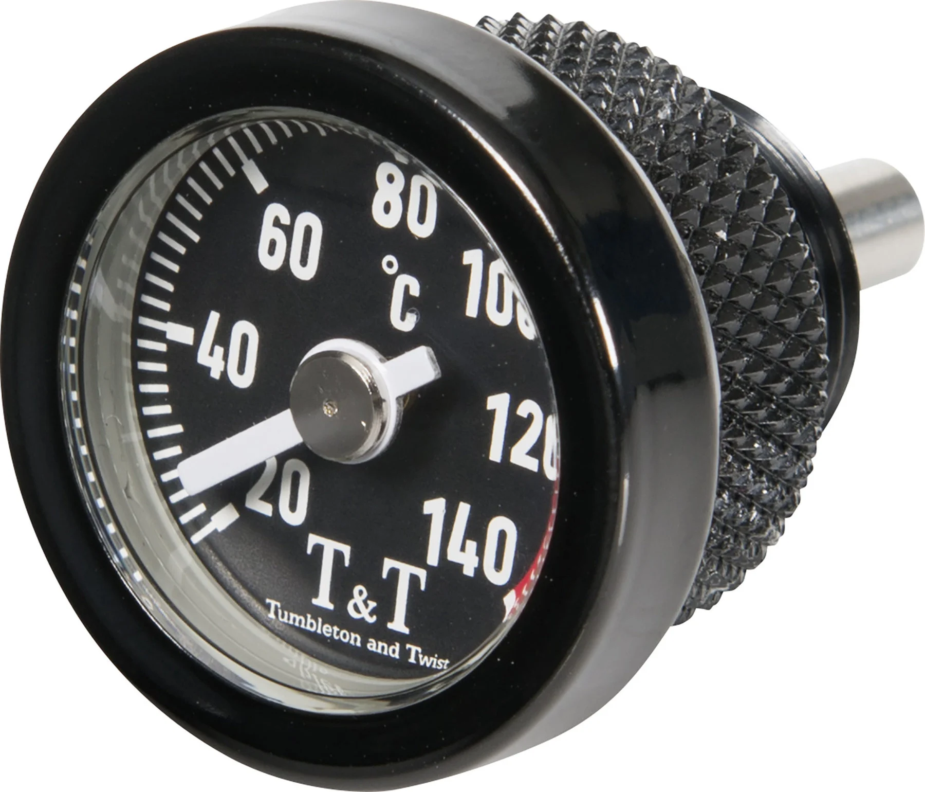 Oil Temperature Gauge Black