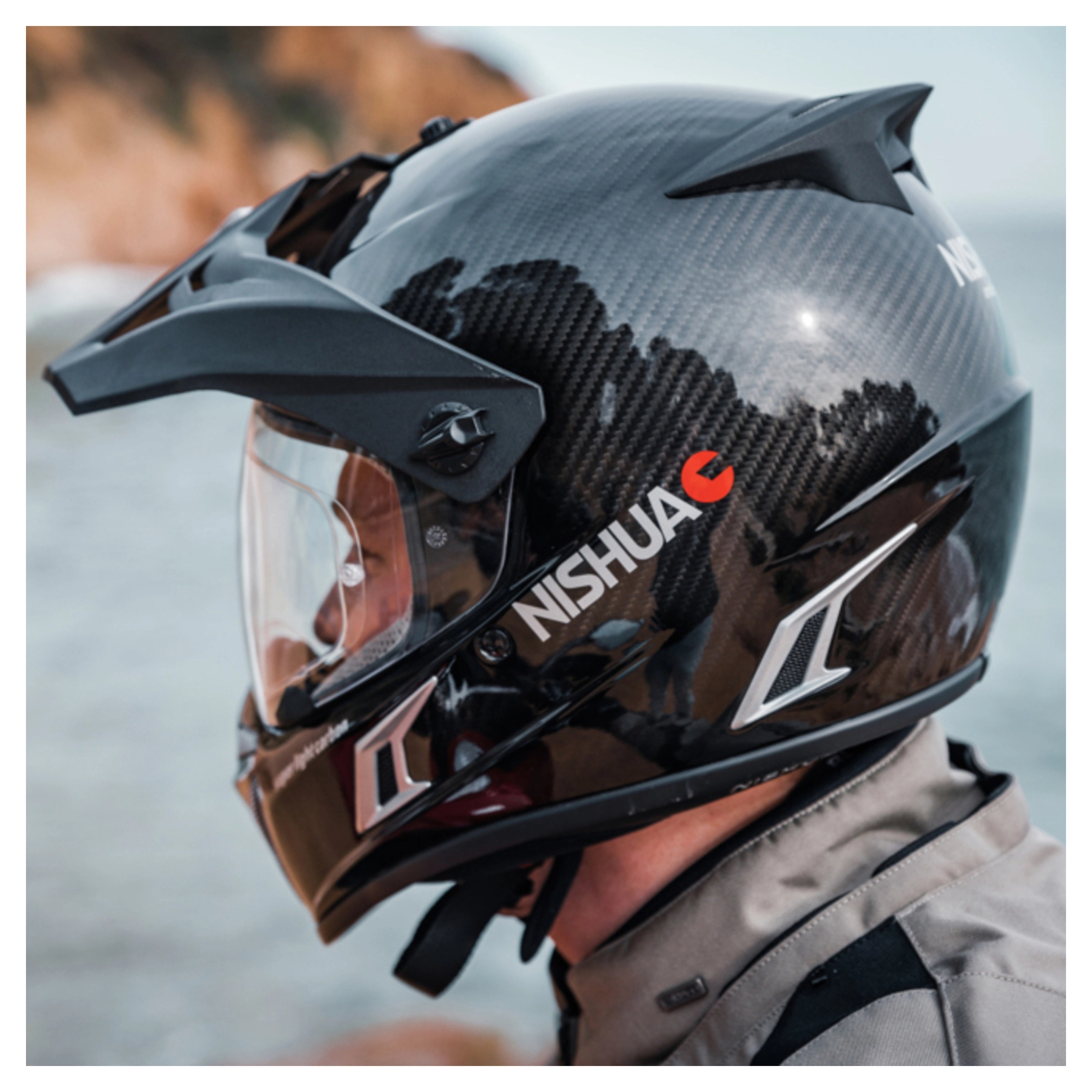 Casco nishua enduro carbon discount