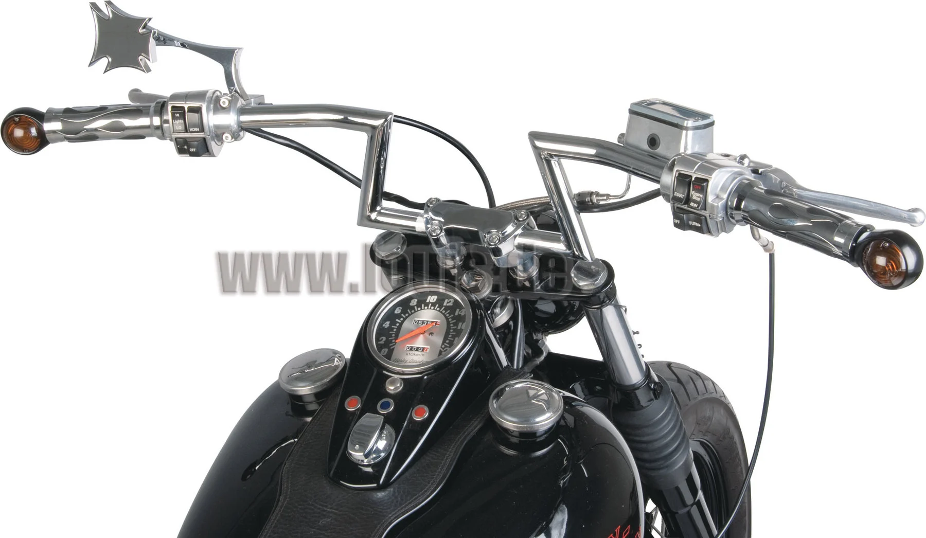 Handlebar Grips Flames