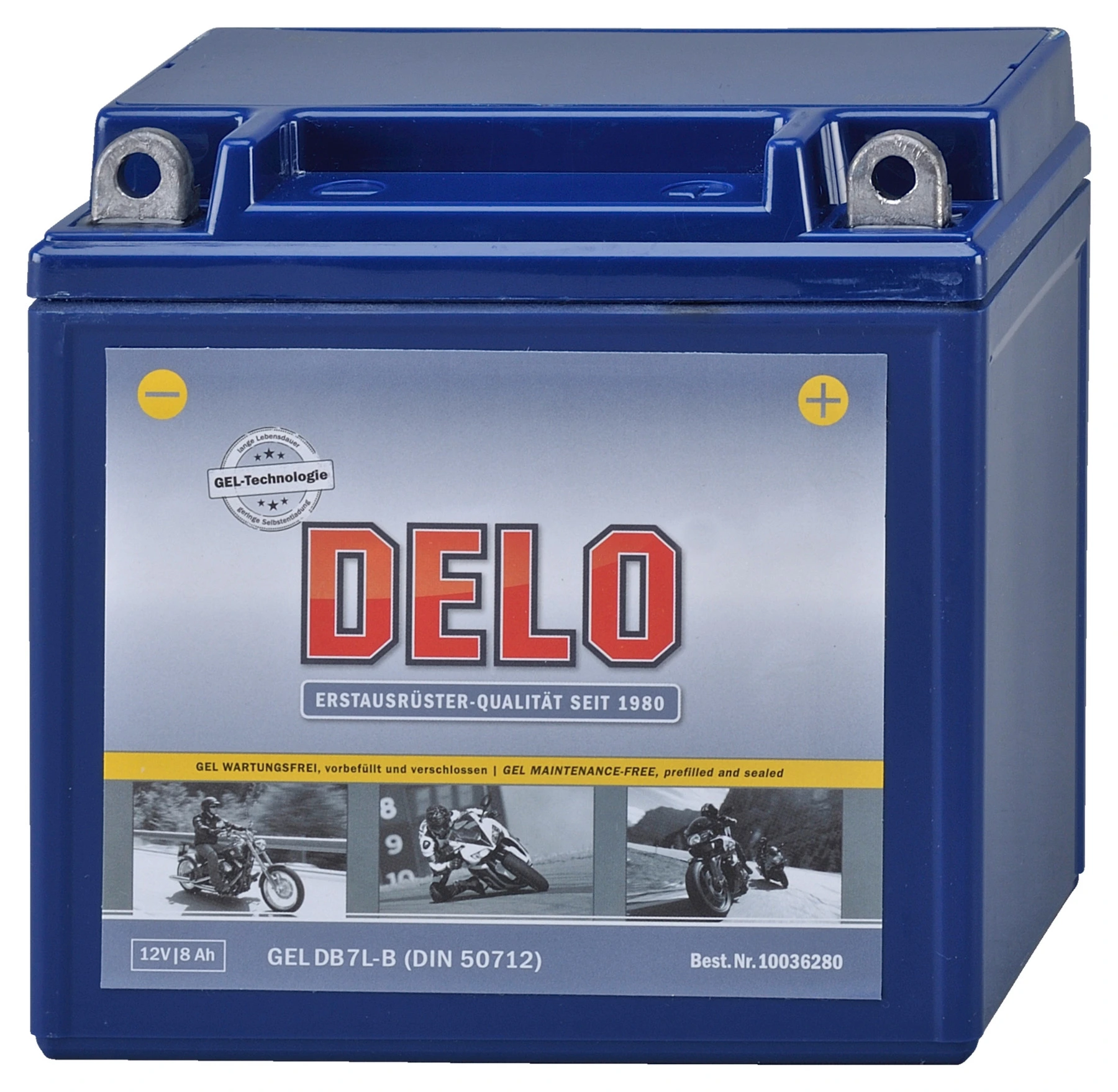 BATERIA DE GEL DELO, cheia