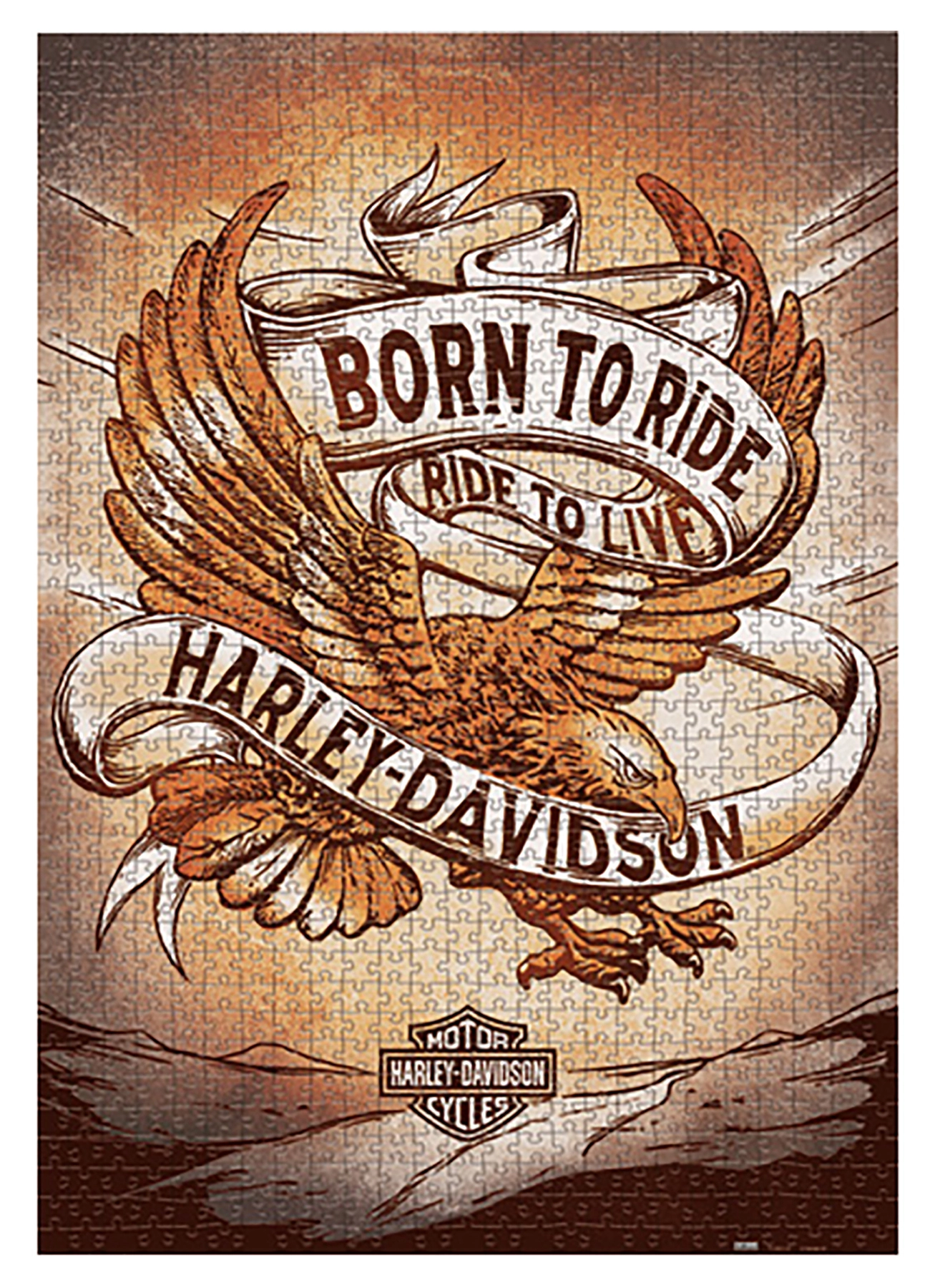 Boîte puzzle Born to Ride