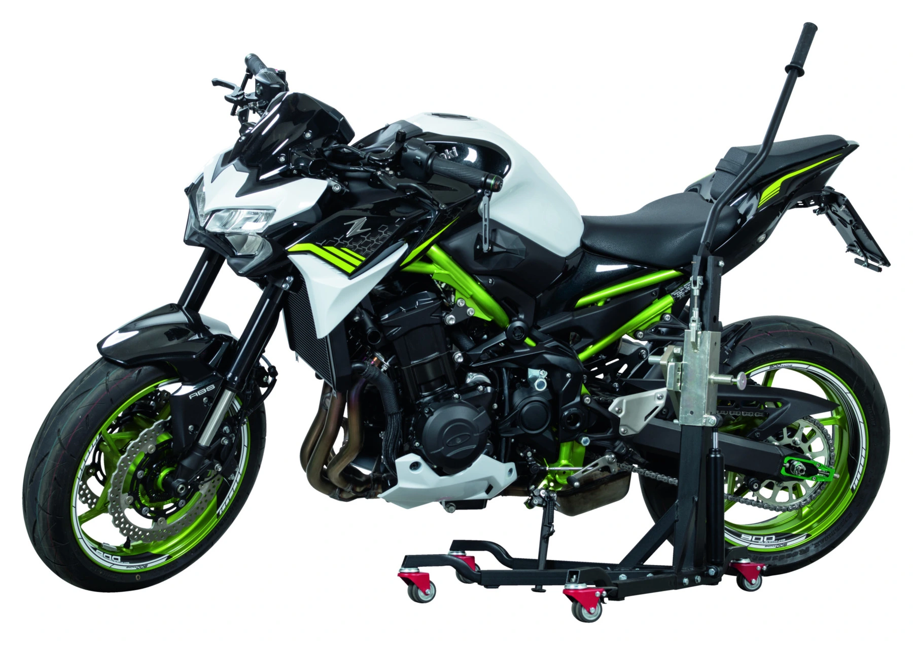 central motorcycle jack