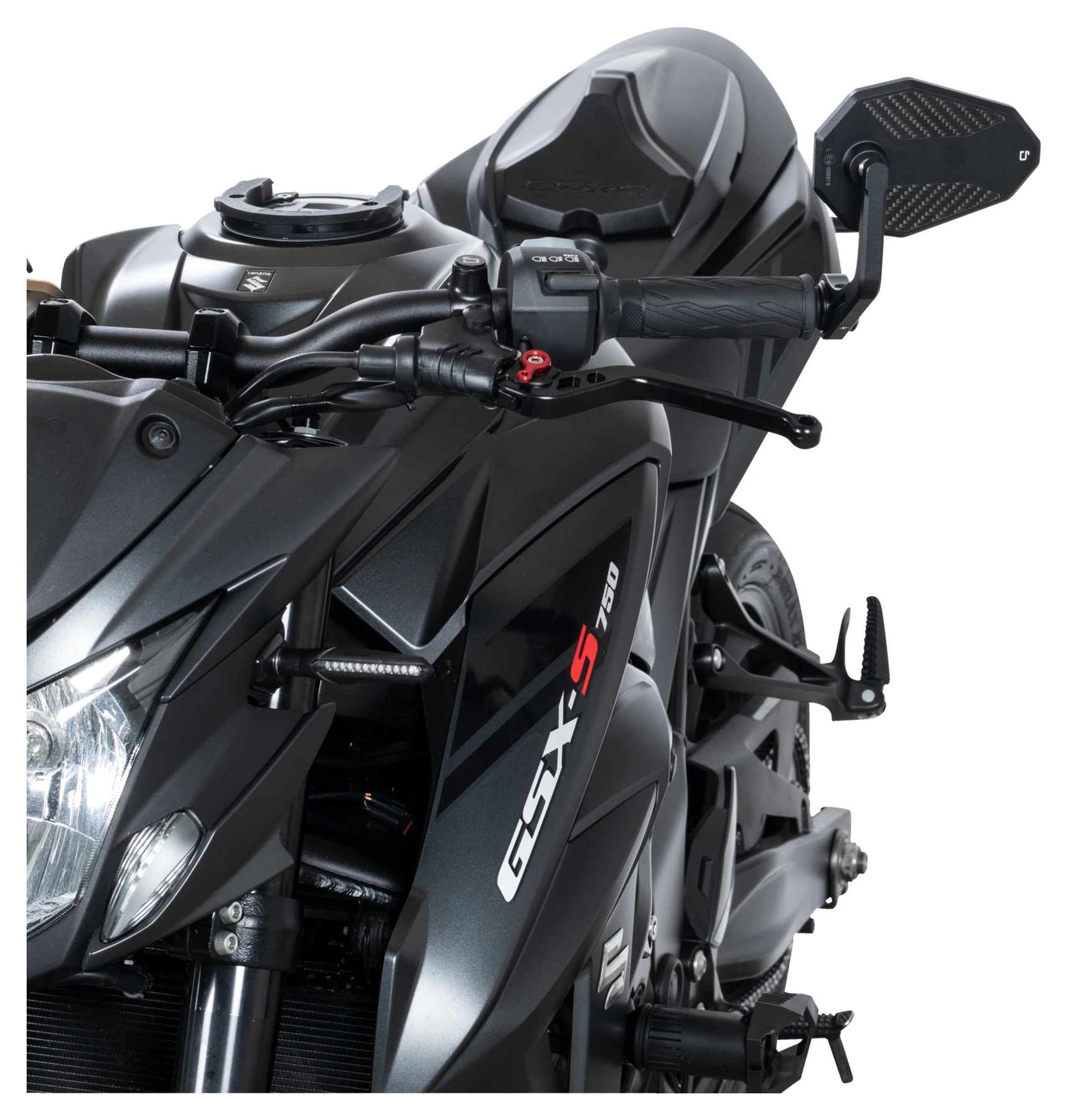 Bar end mirror Cisano Carbon