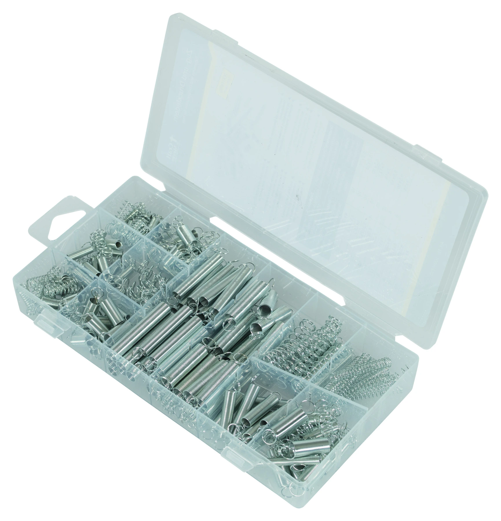 Sortimentsbox mit Zug- und Druckfedern