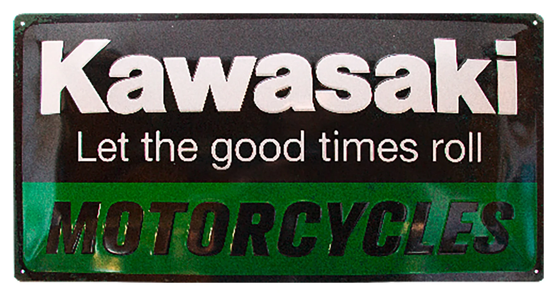 Blechschild Kawasaki Logo