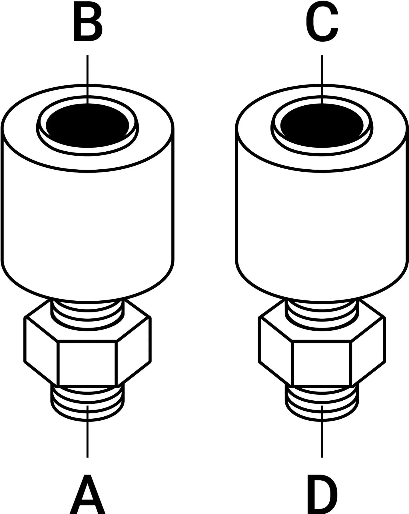 Spegel vibrationsdämpare