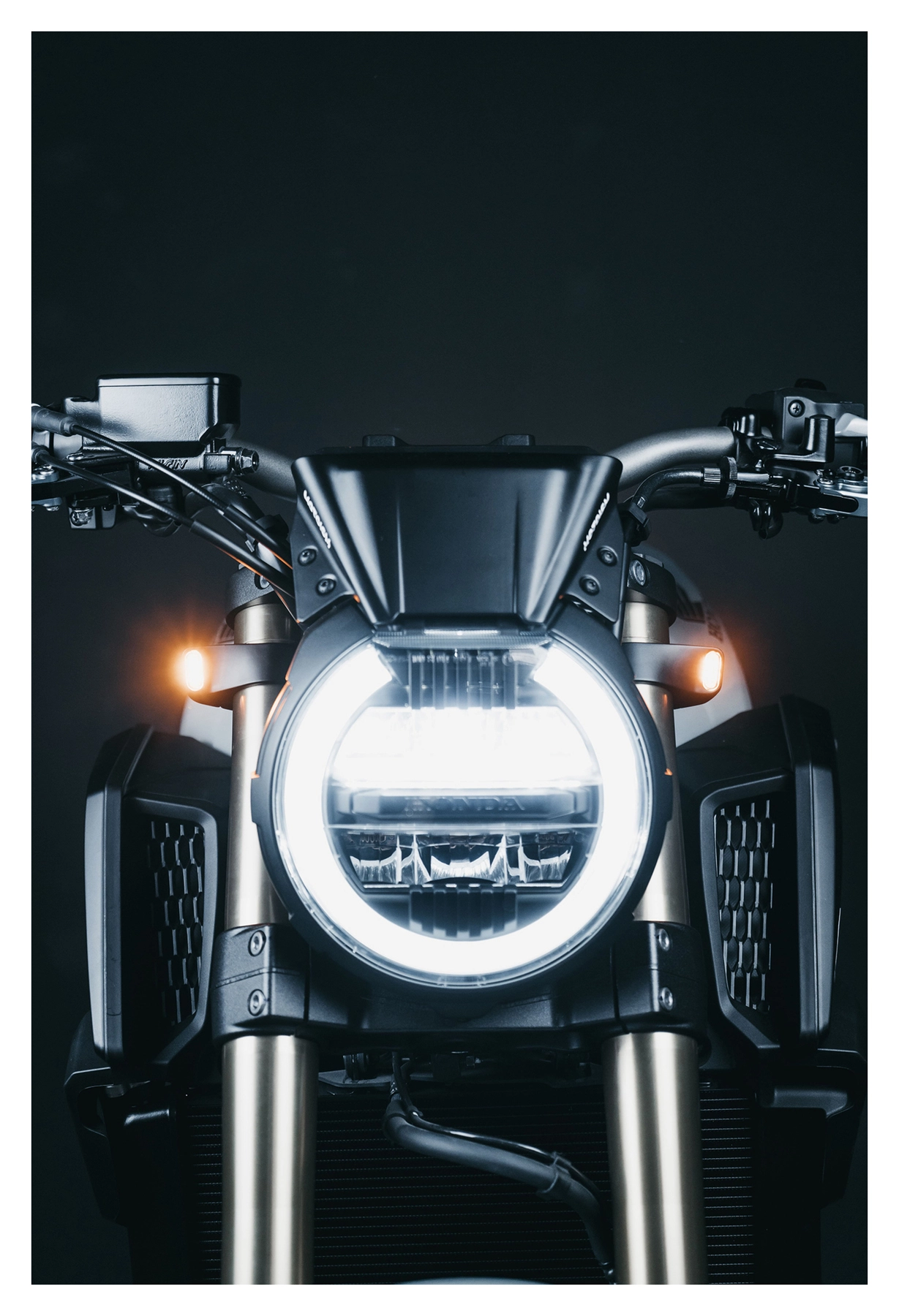 *Three Evo* Fork Clamps for Turn Signals