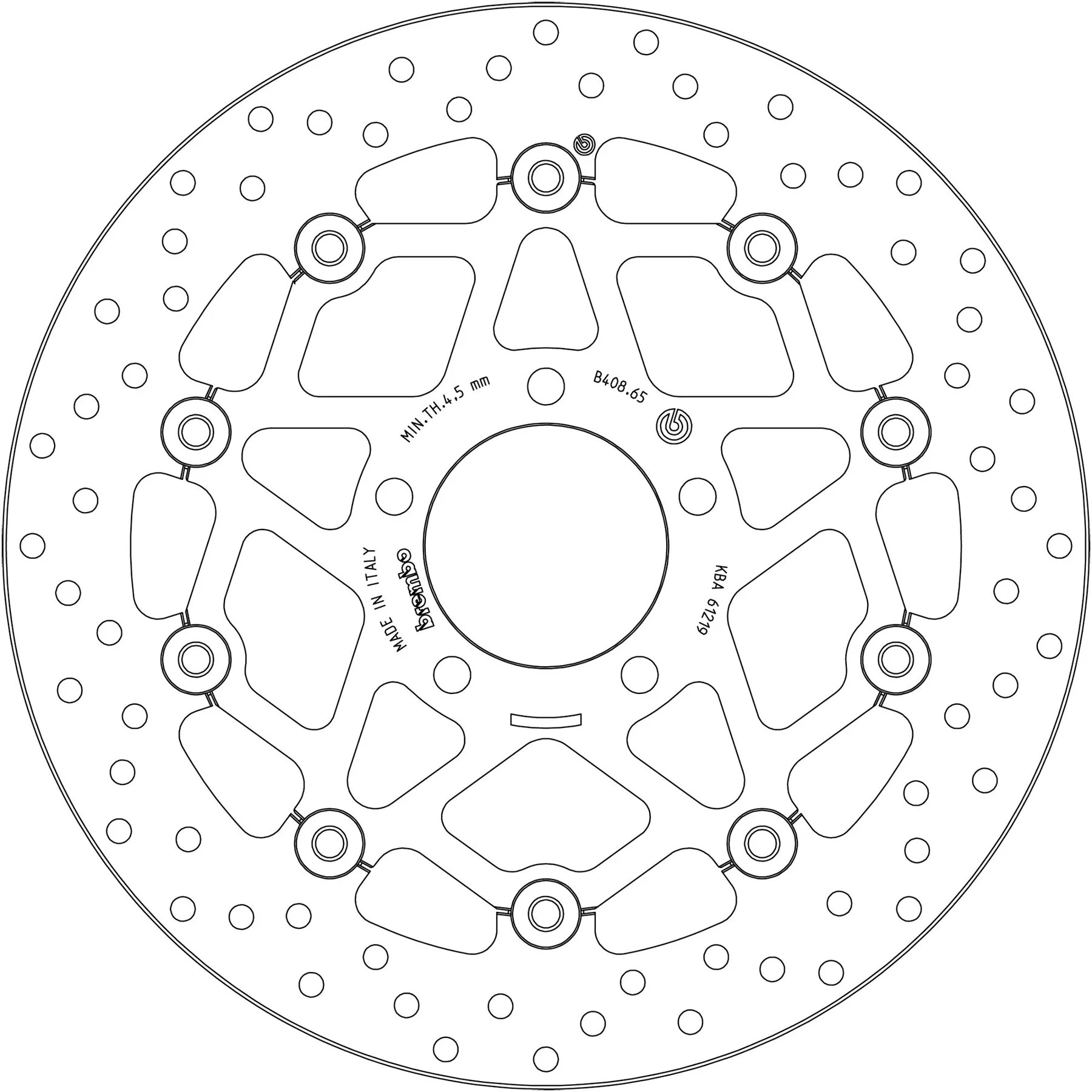 Disques De Frein Flottants