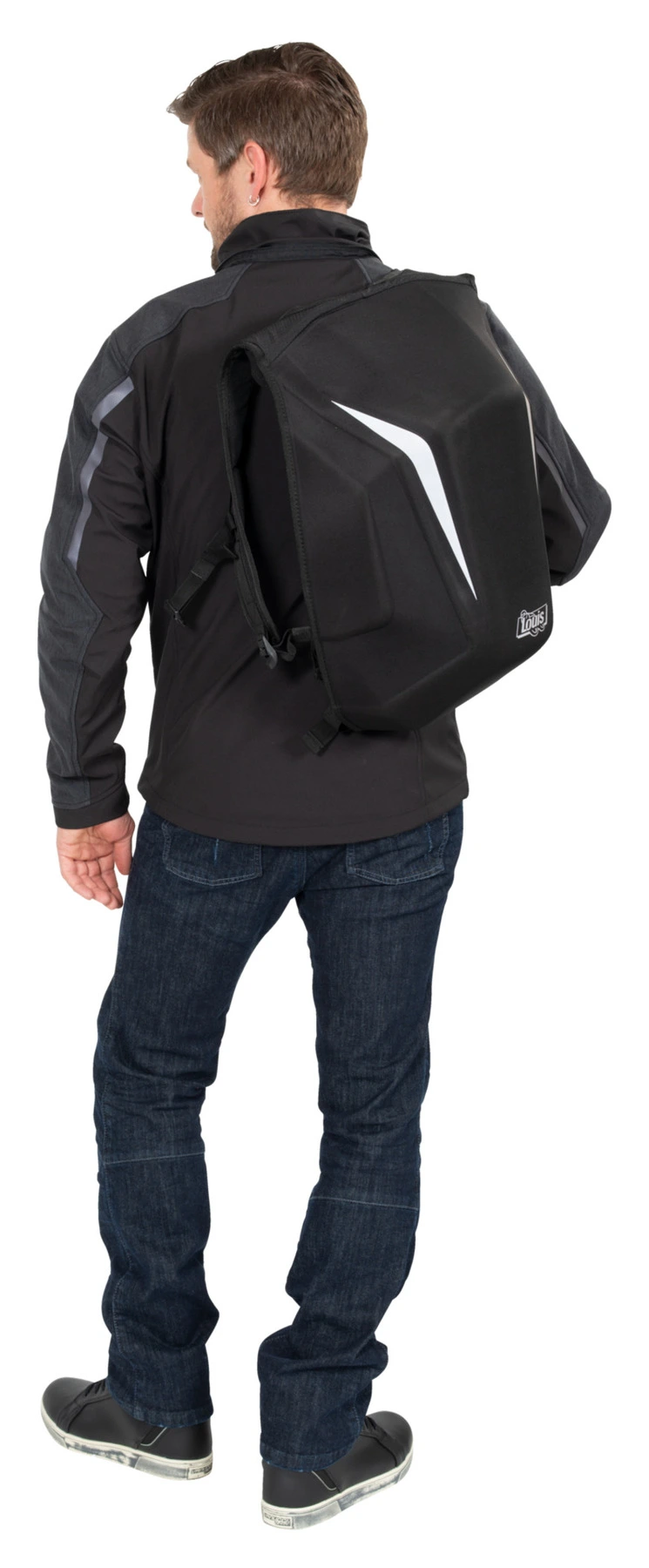 Hard Shell Rugzak Zwart