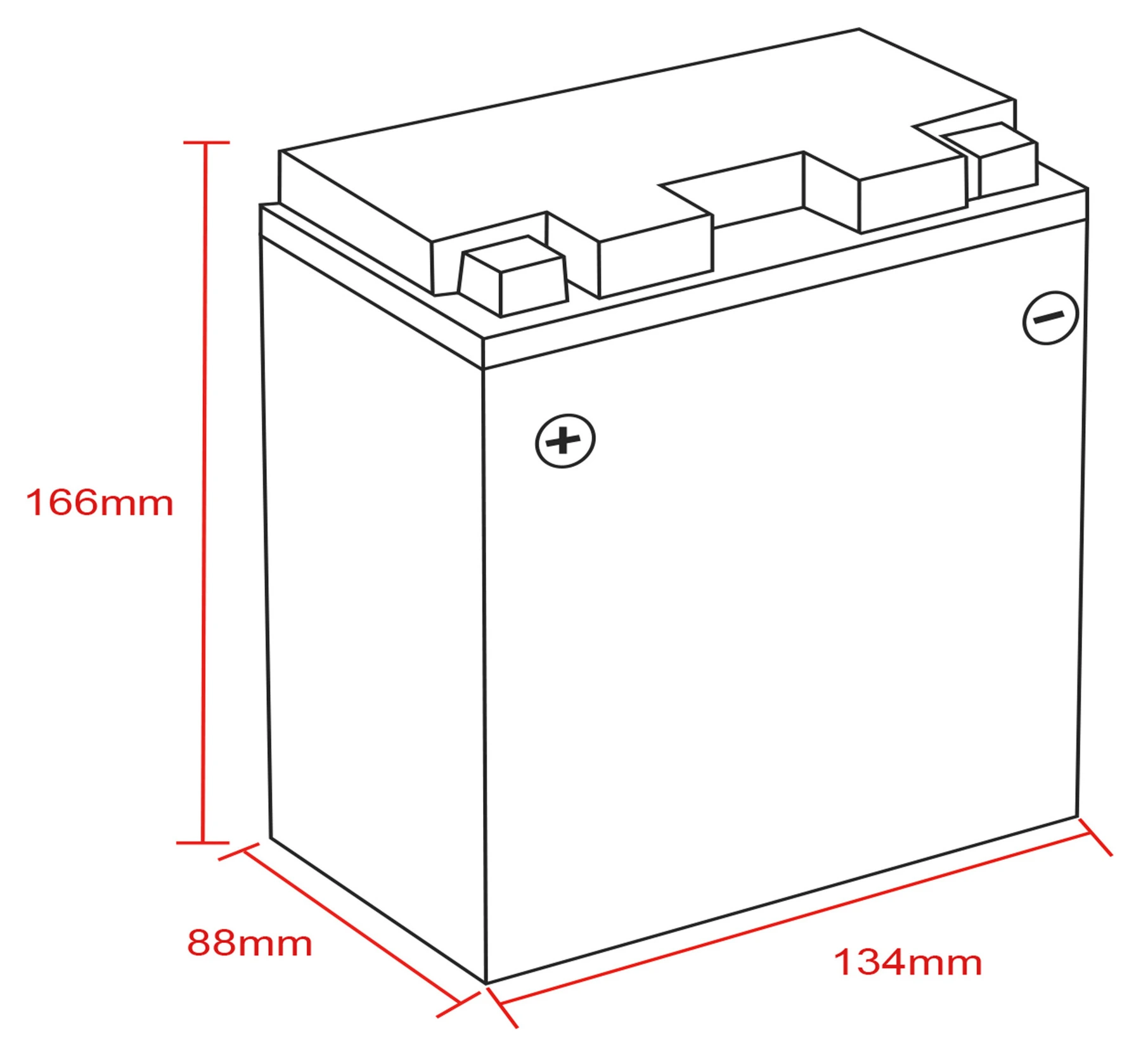 BATERIA DE GEL DELO, cheia