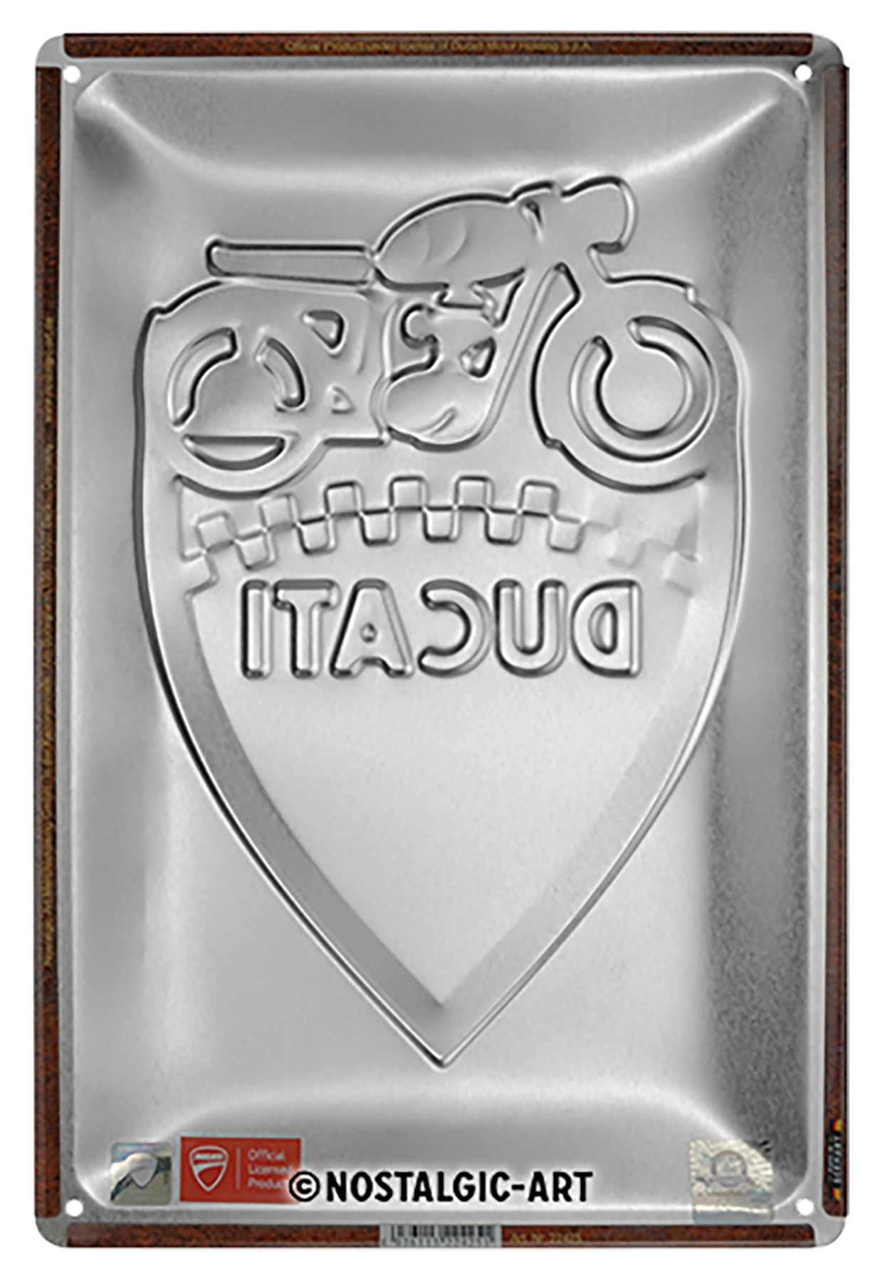 Ducati tin-sign Meccanica