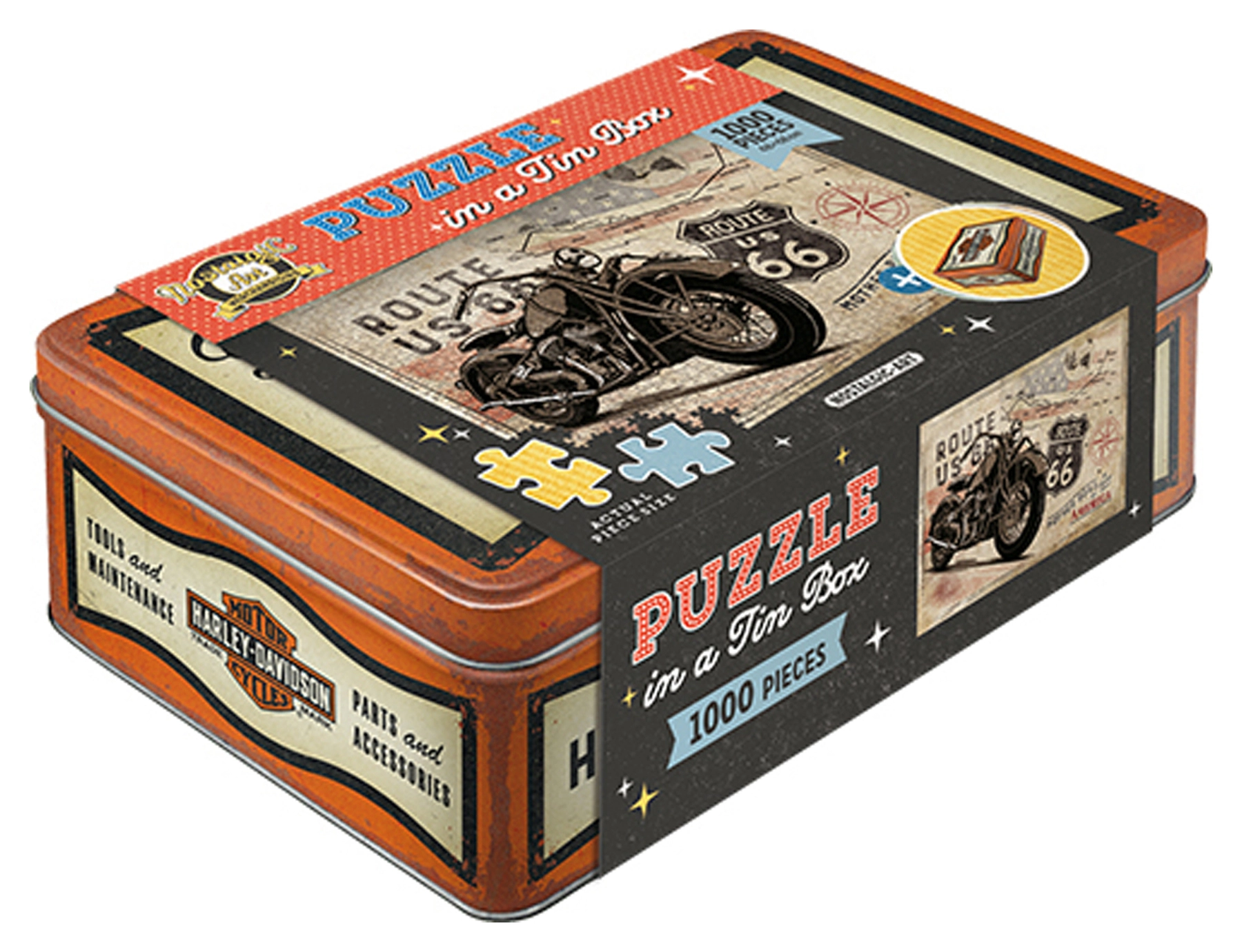 Puzzle Route 66 - Bike Map