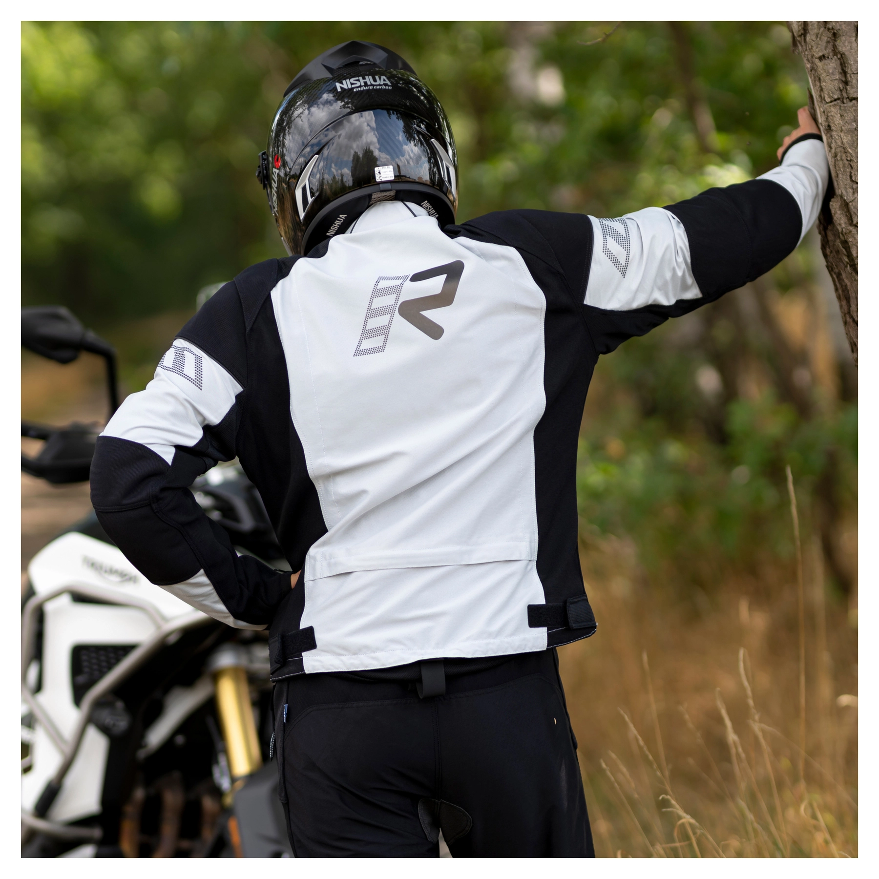 Rukka RUKKA AIRGOBI T.50 VESTE TEXT. GRIS CL NOIR