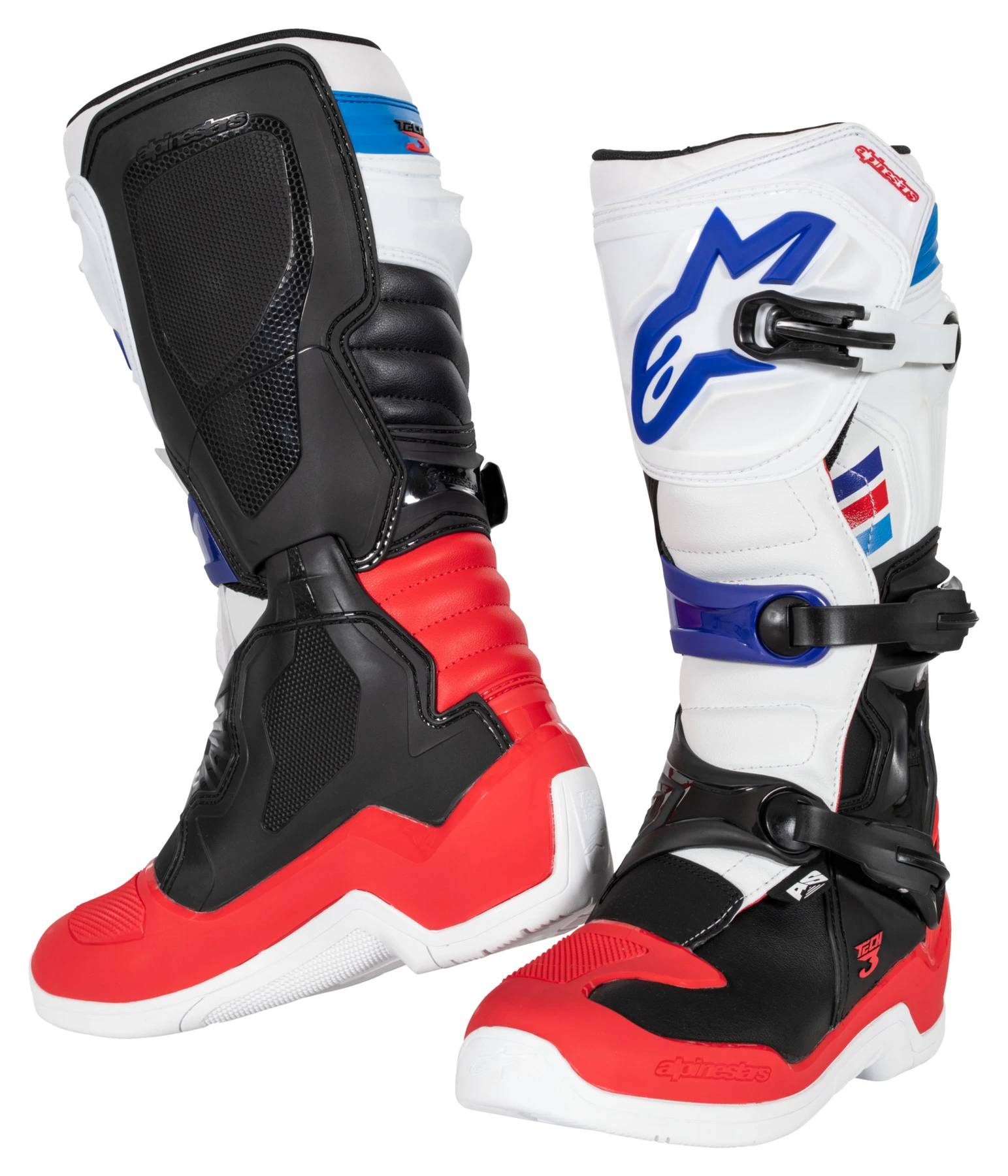alpinestars ALPINESTARS TECH 3 GR.07 EU GR.40 5 WEISS ROT BLAU