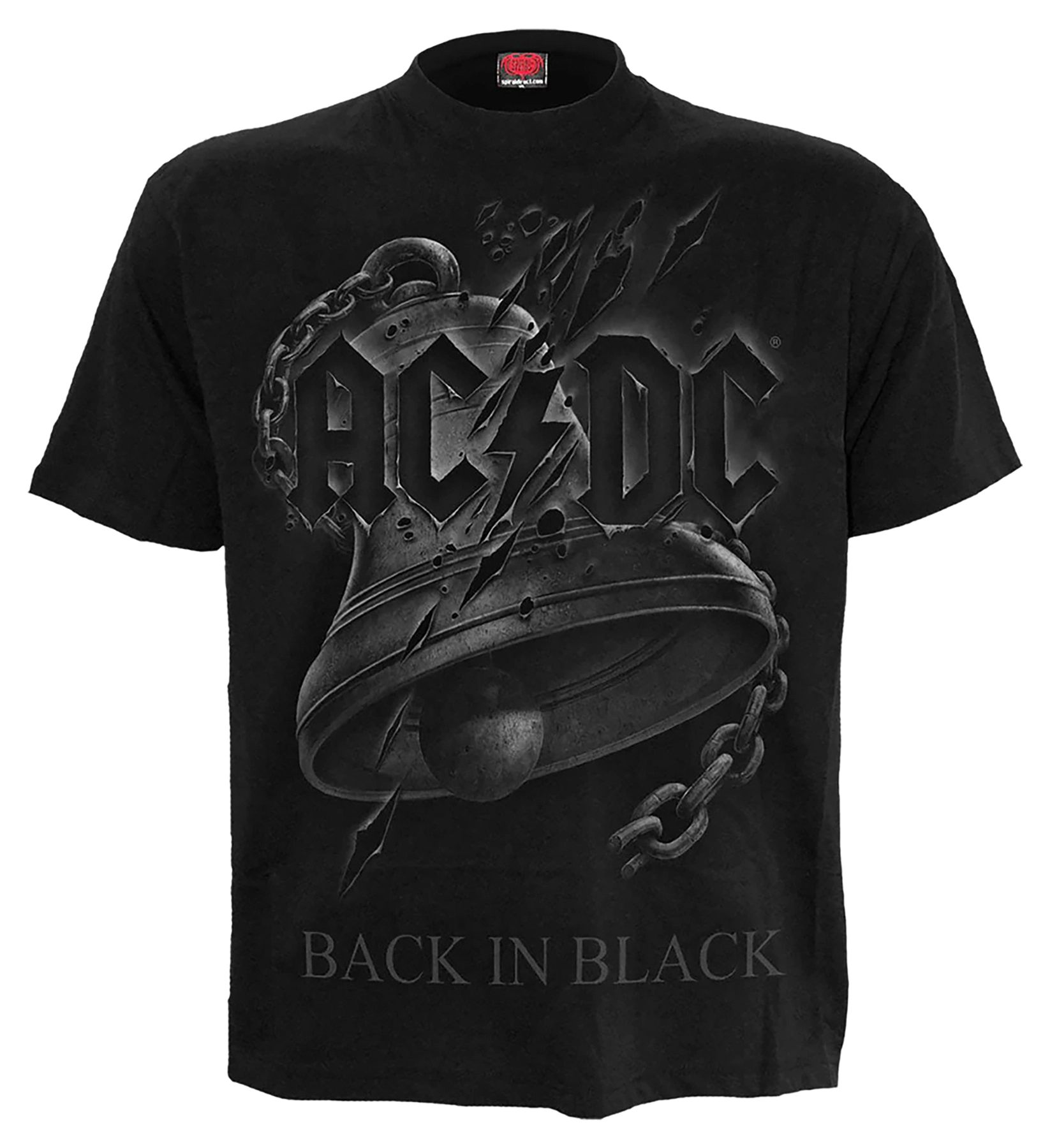 AC/DC Back in Black Torn Spiral