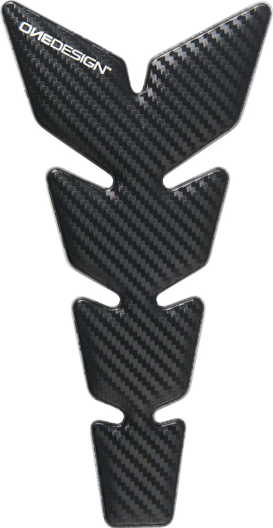Black Gel Dome Tank Pad – 3D, No Contour, 160mm X 130mm, Universal Self-Adhesive