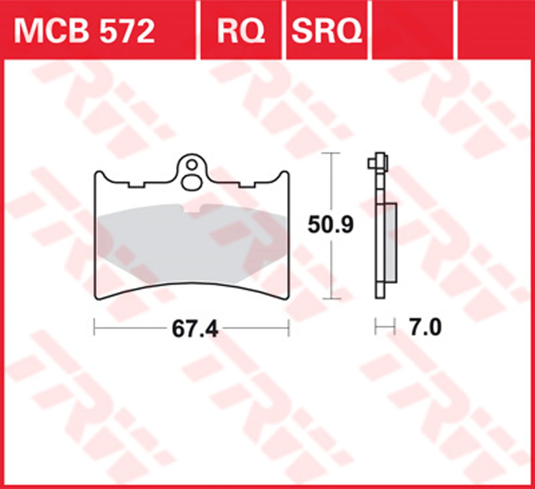 Brakepads Organic