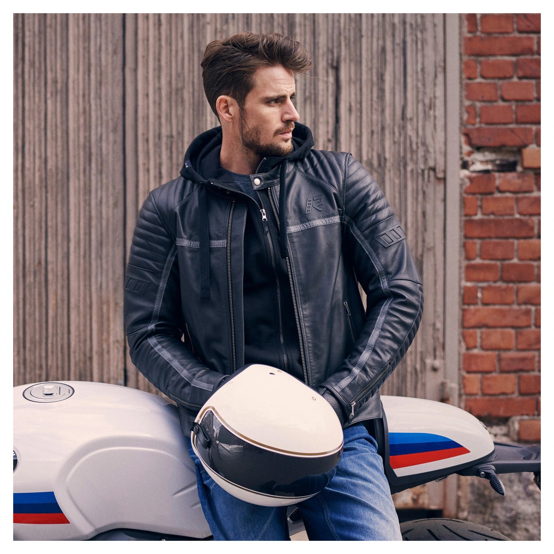 Yorkton Herrenlederjacke
