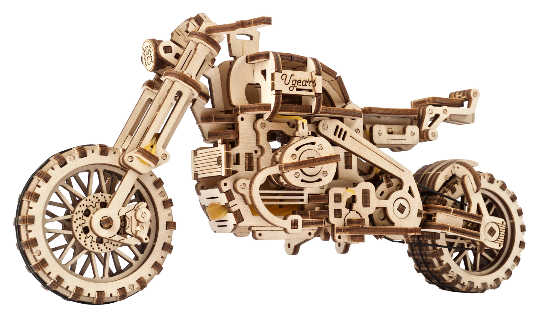 Model motocyklu UGEARS Scrambler UGR-10