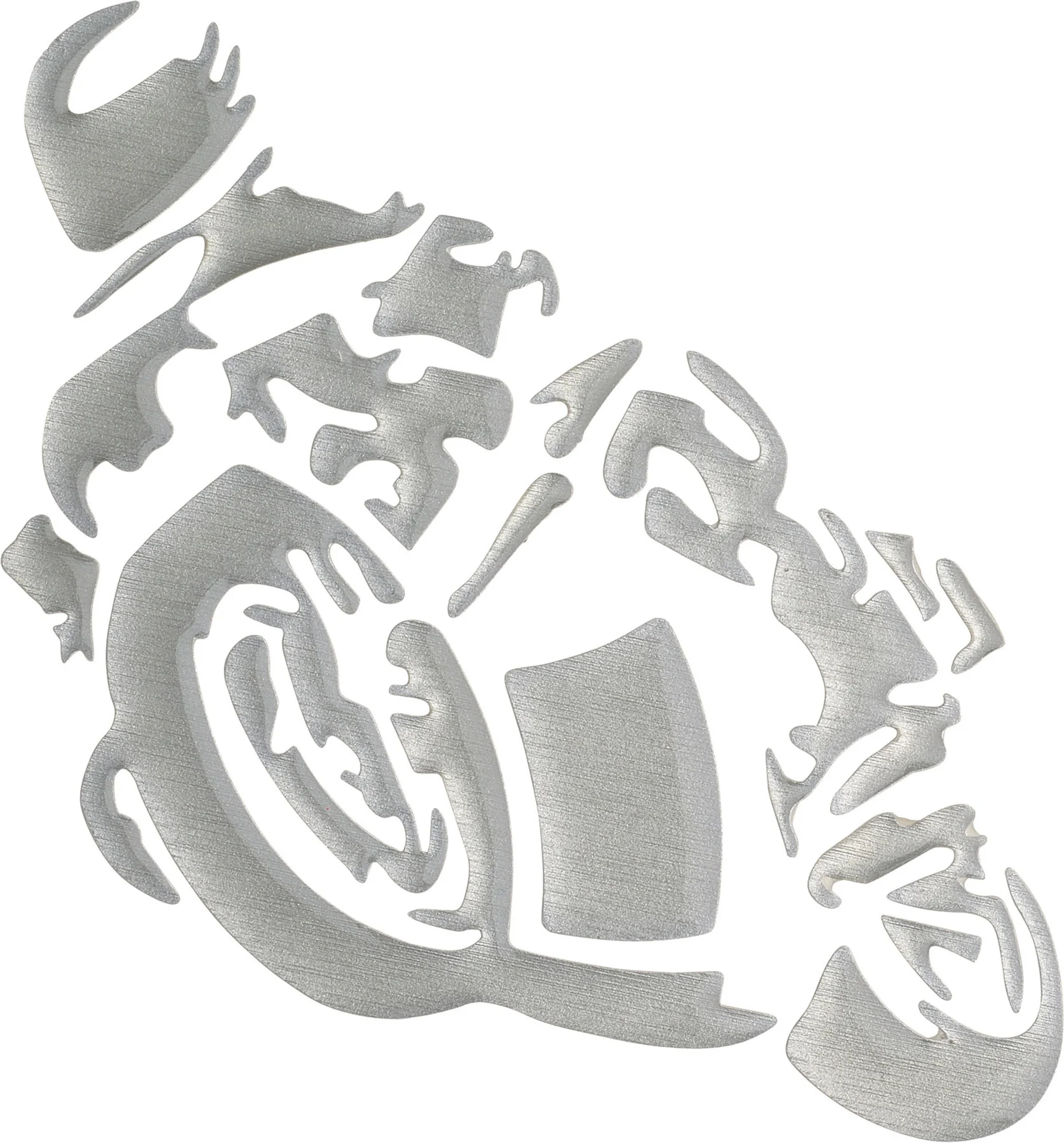 3D autocollant "moto"