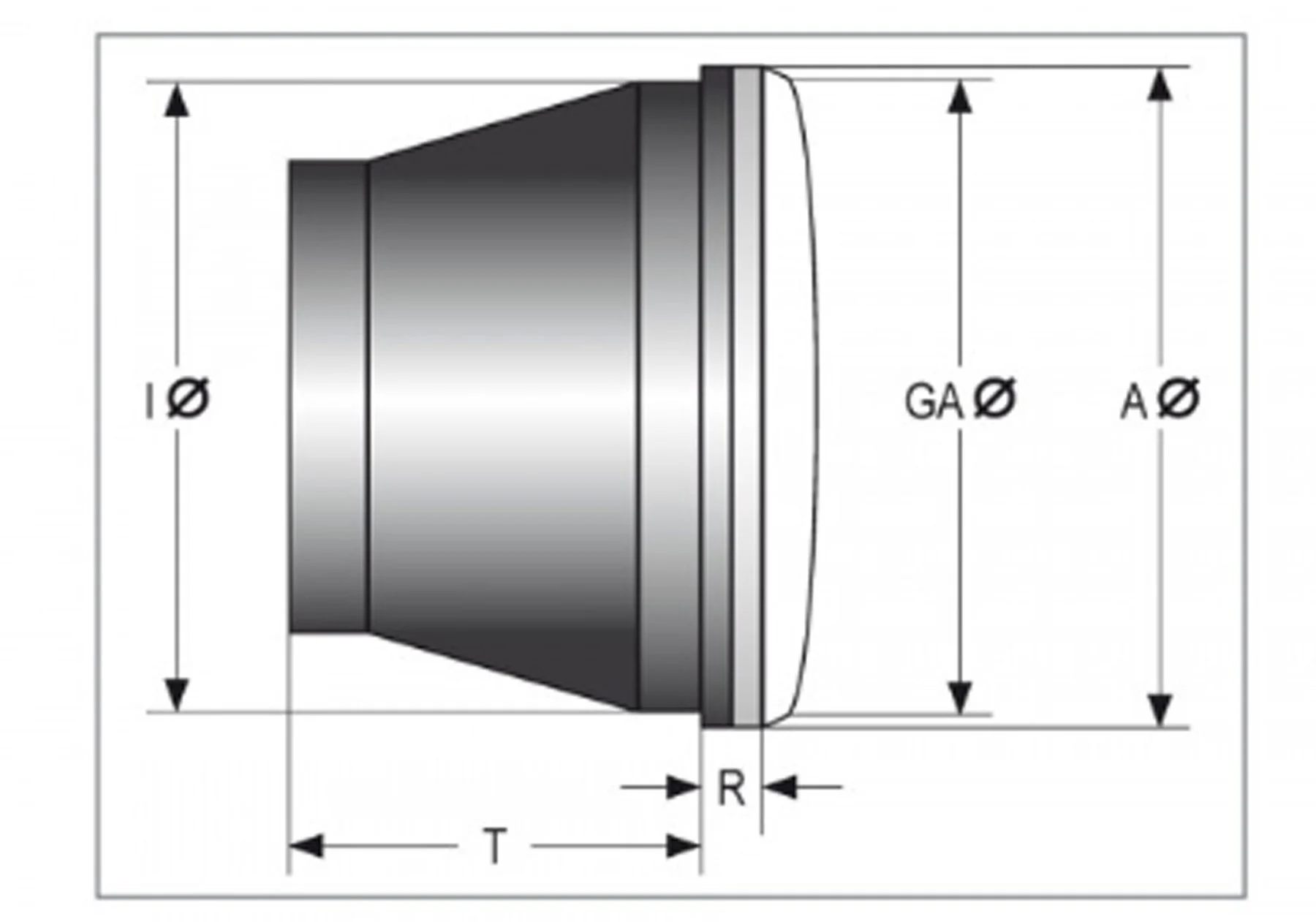 LED headlight unit 5,75 inch