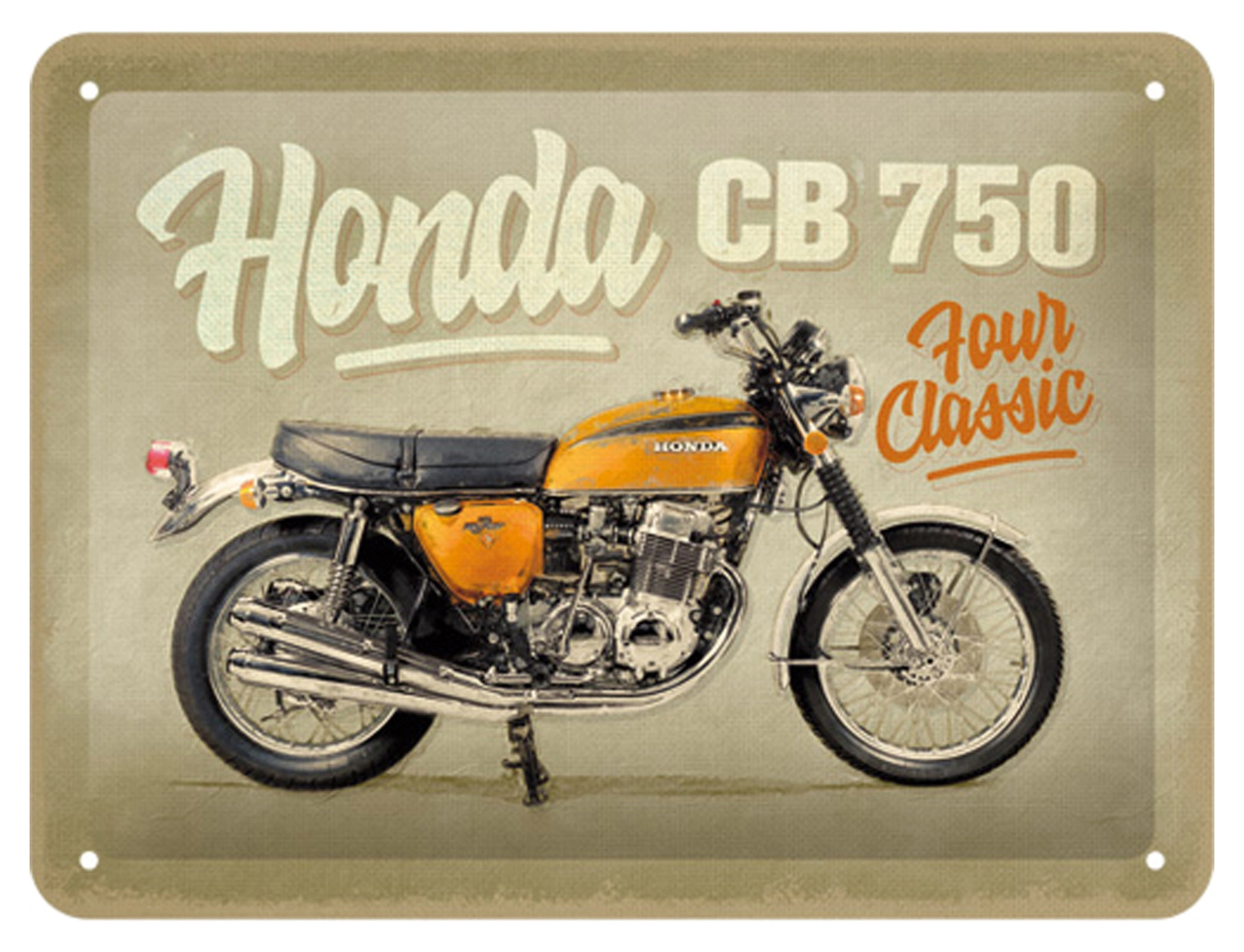 Blechschild Honda CB 750