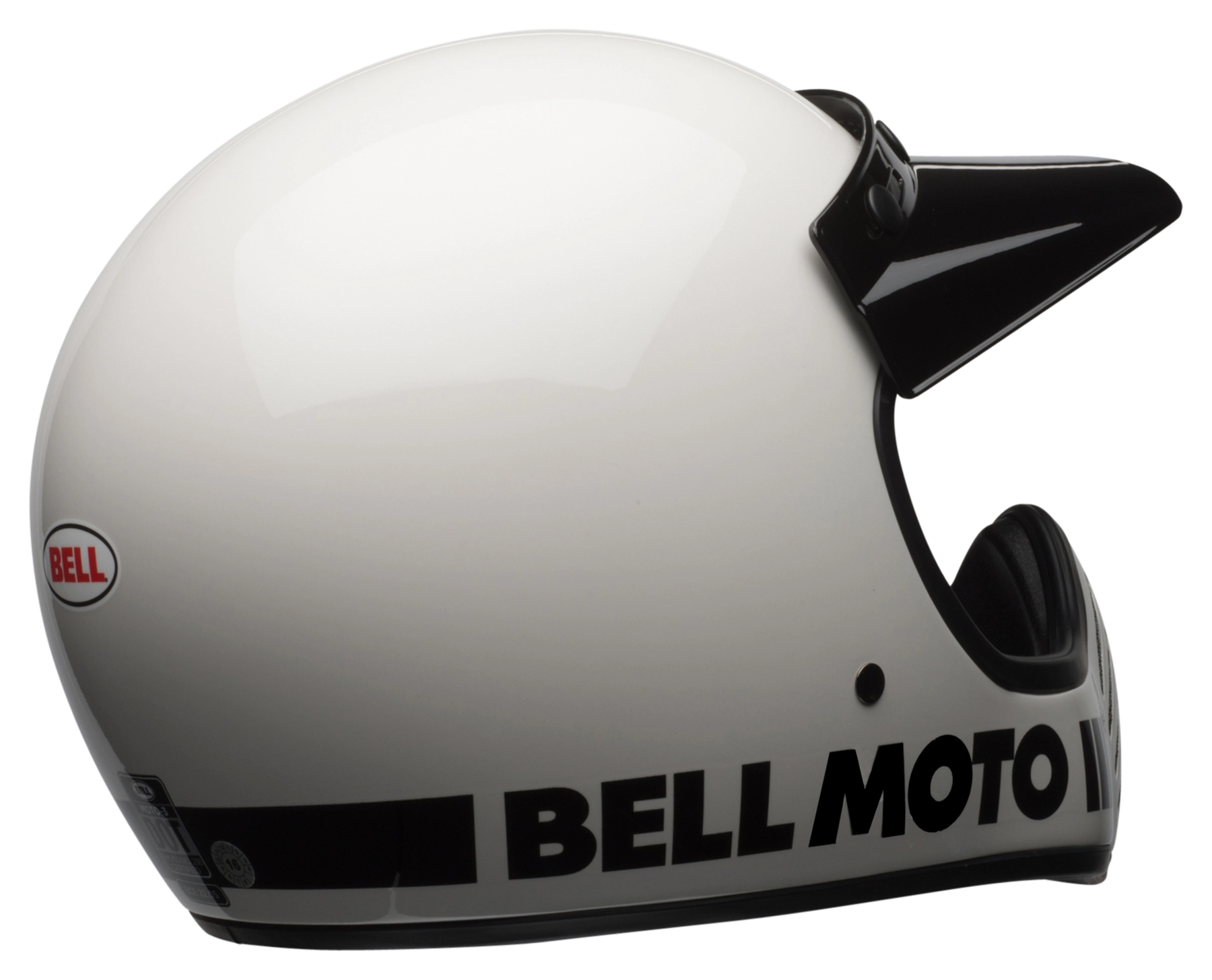 Moto-3 Classic White