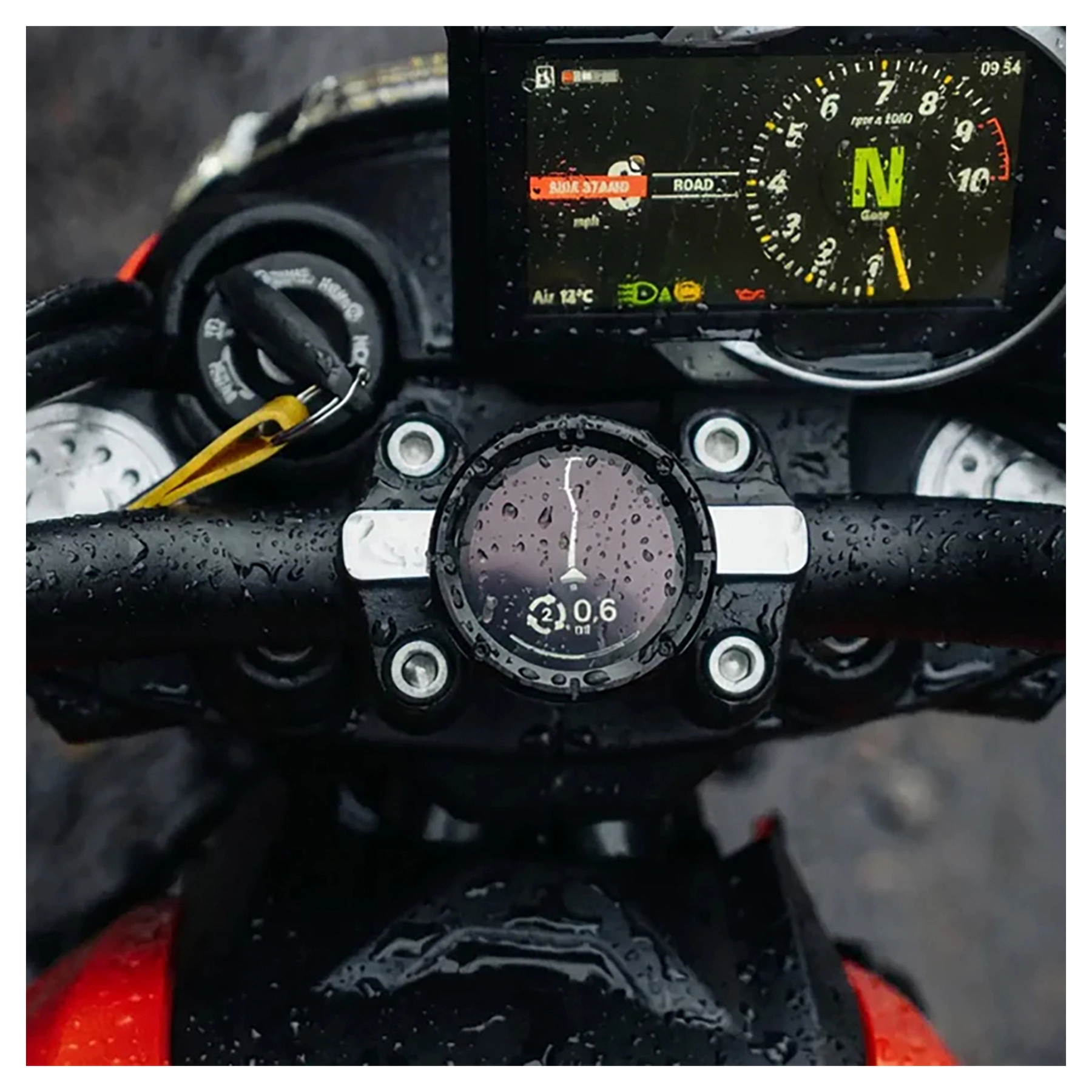 Moto II jubileum navigatiesysteem