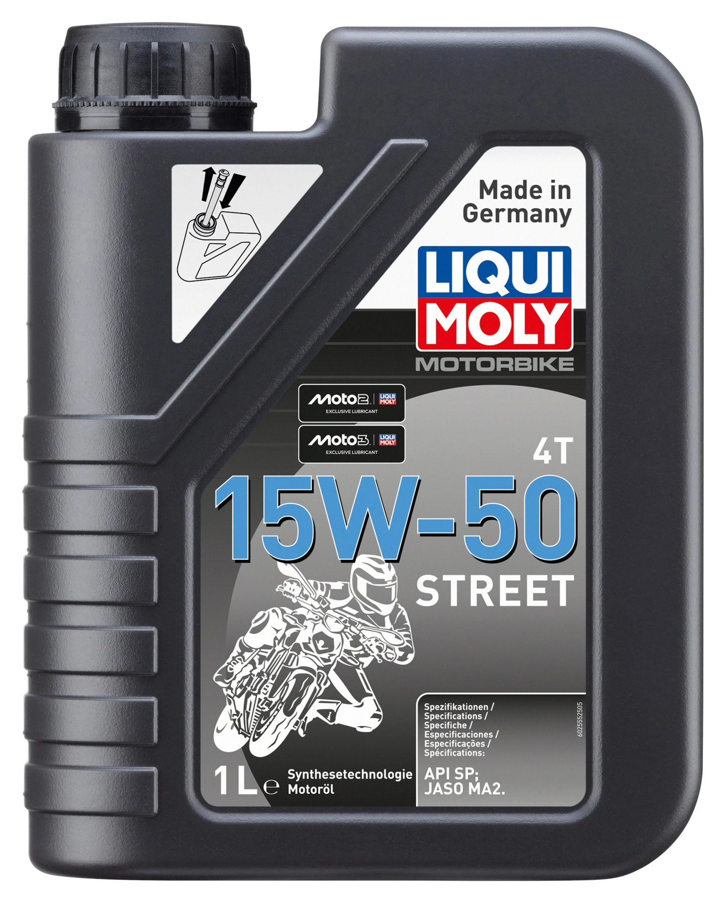 Engine oil 4-Stroke 15W-50, 1L