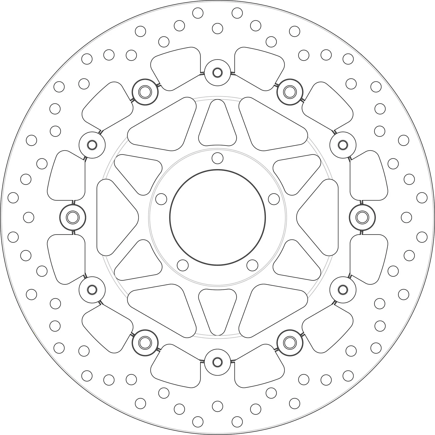 Disques De Frein Flottants