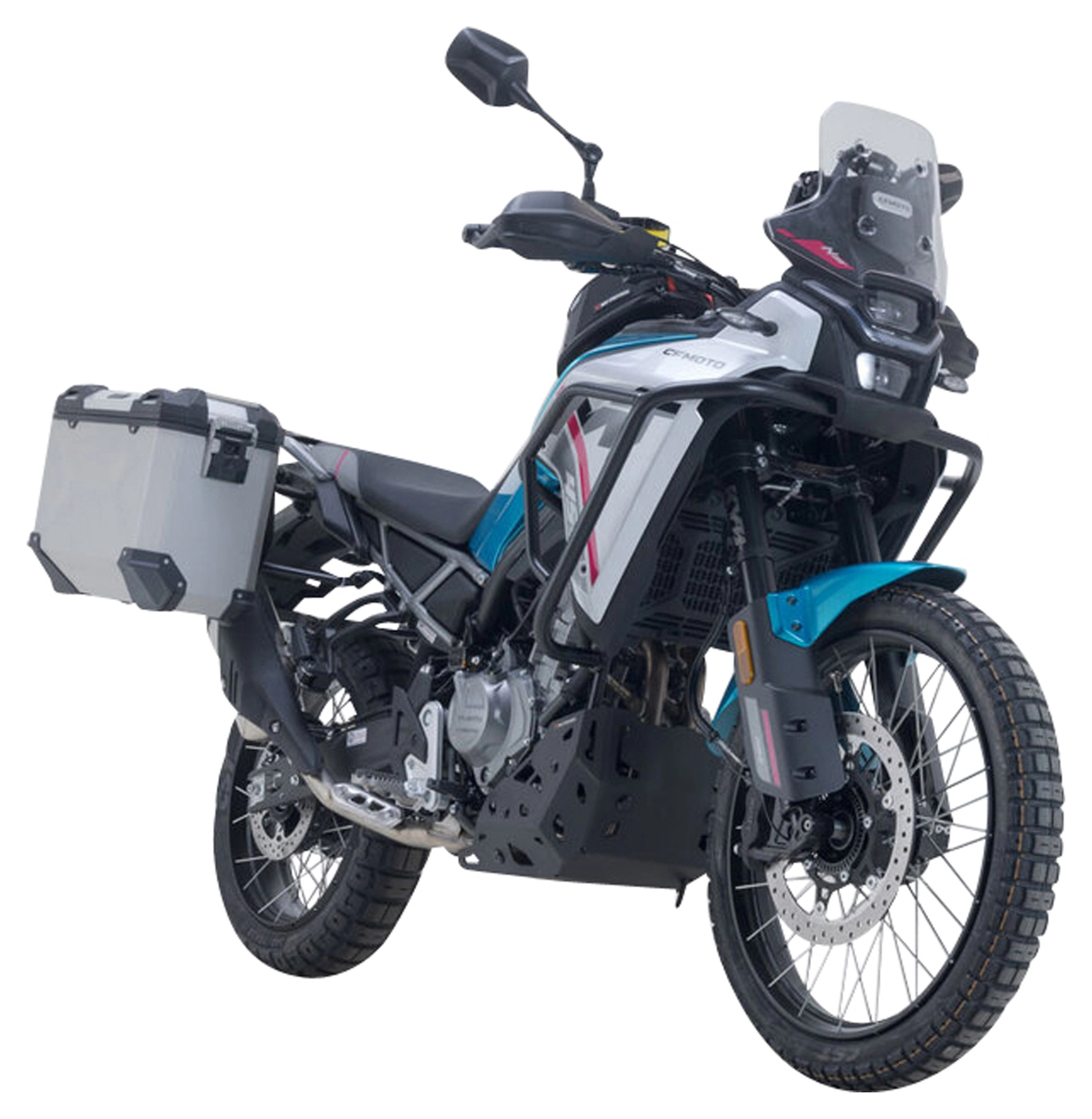 TRAX ADV Koffer-Komplettset silber