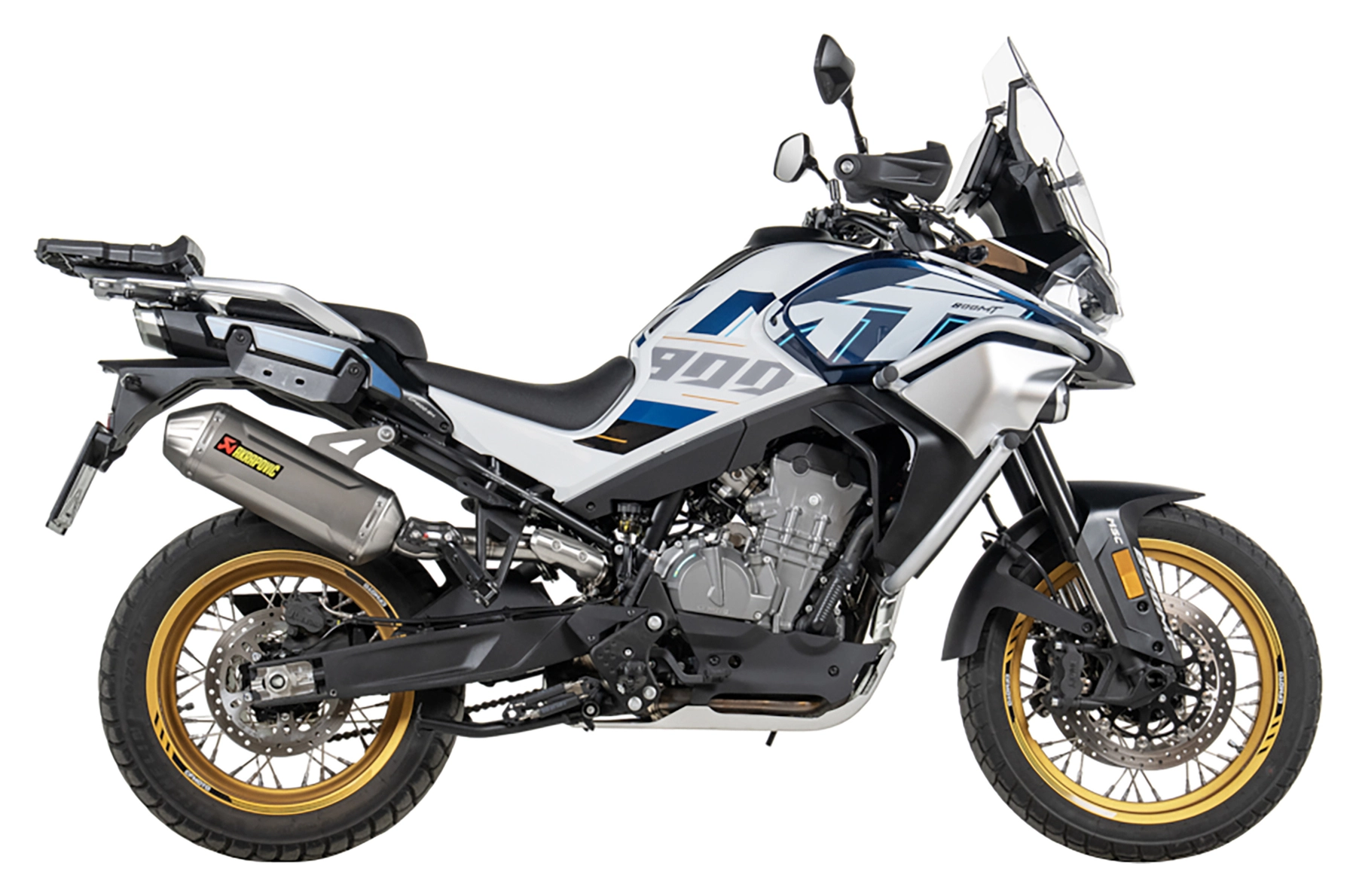 Sistema escape linha Slip-on com EG-BE