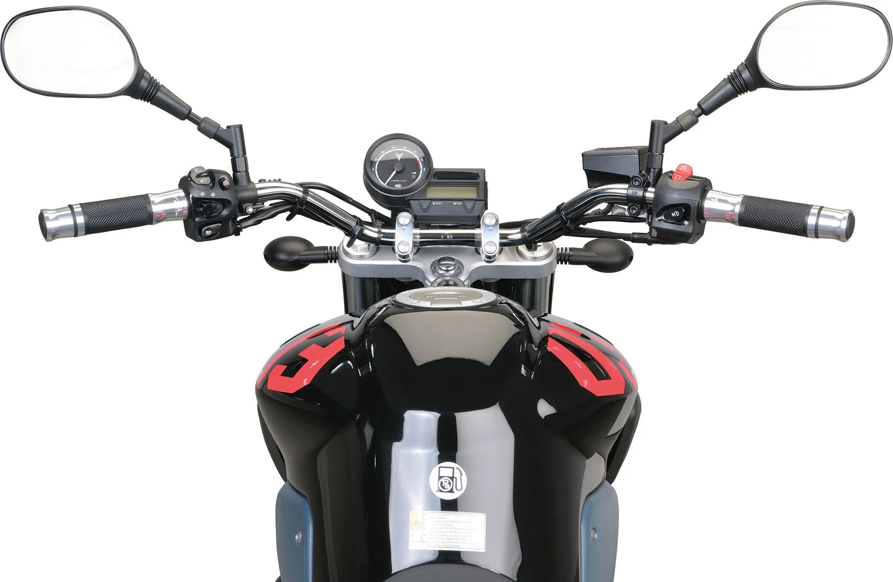 Guidon touring (roadster), largeur 790mm