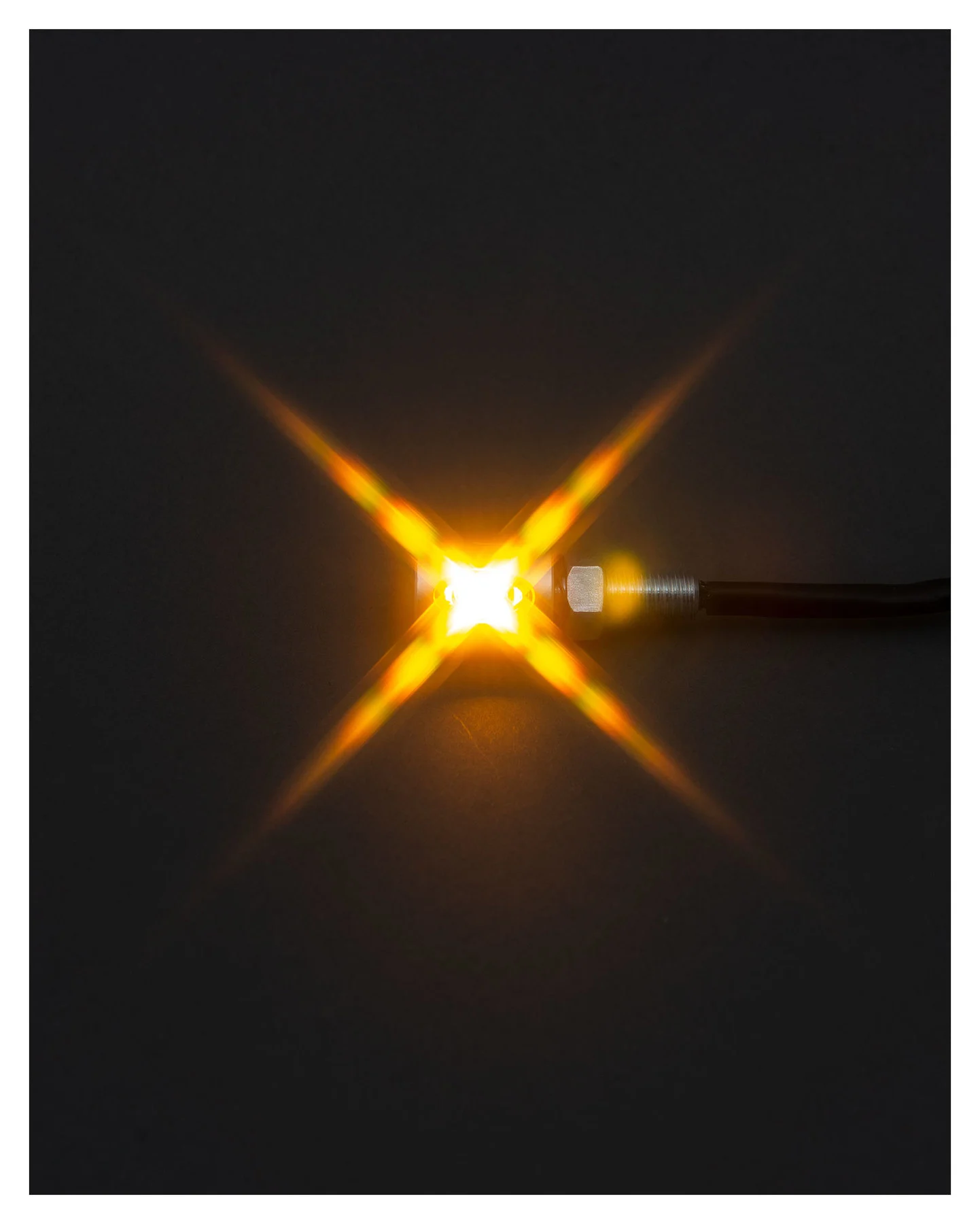 Clignotant Power LED -Pepe- silver
