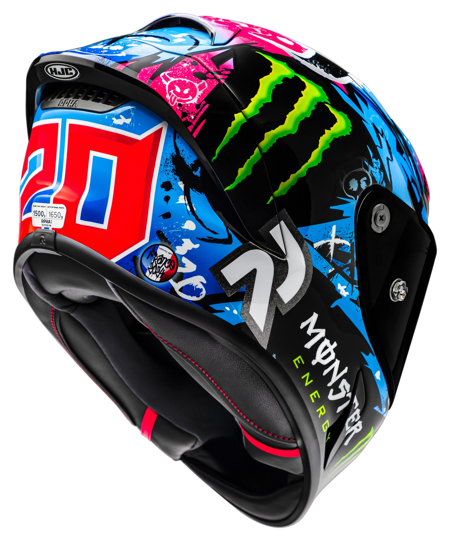 HJC HJC RPHA 1 Monster Quar. 2024 MC28 Full Face Helmet