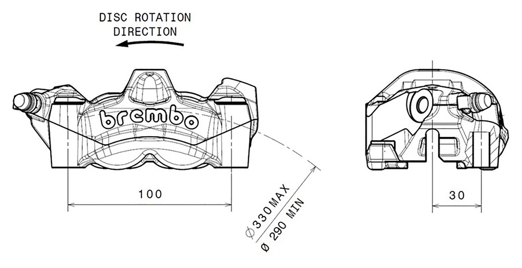 Flexibles De Frein Brembo T23038 - Longueur 435 Mm, Filetage M10x1 - Pour Alfa Romeo 147, 156 Et Autres