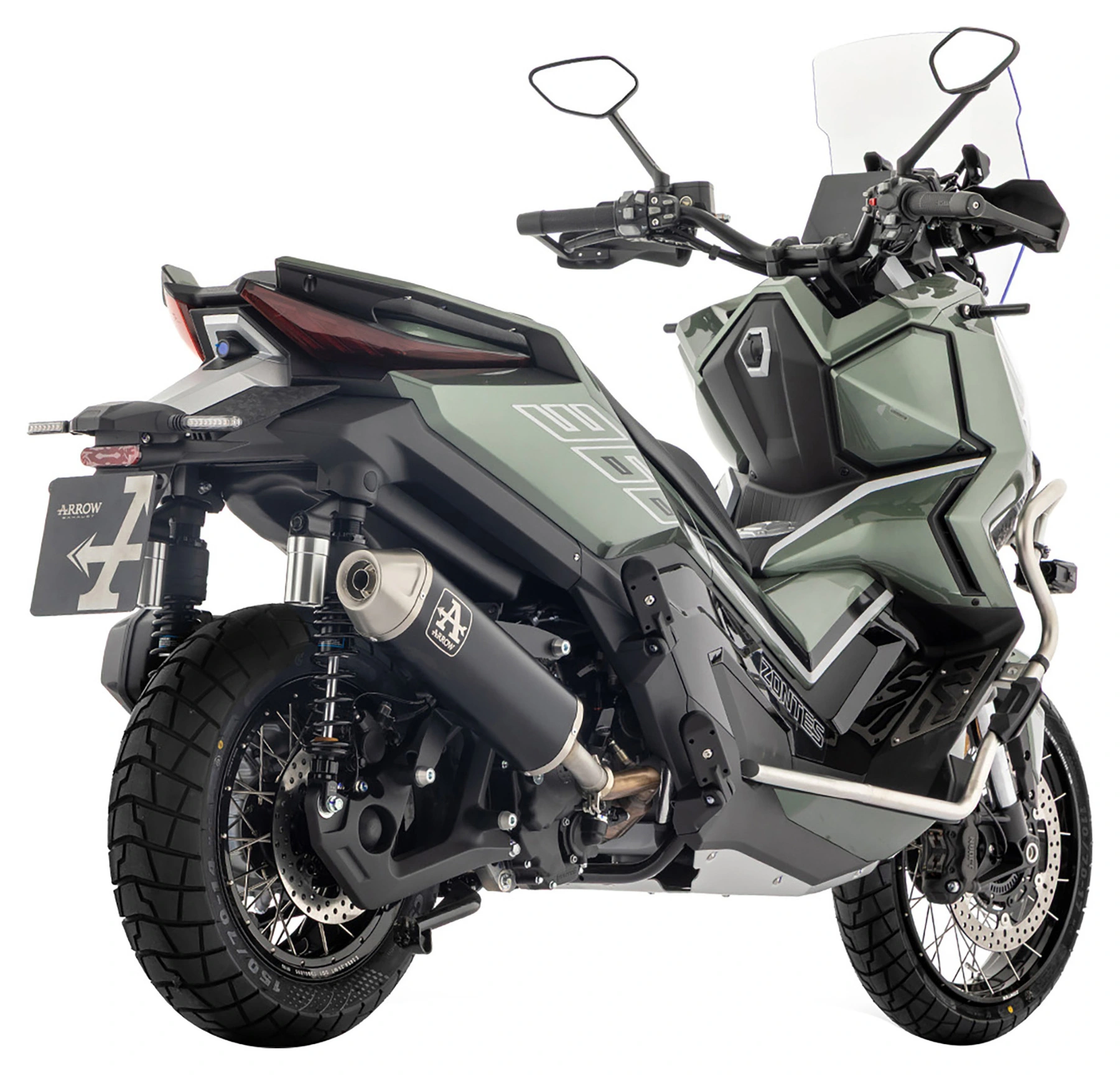 ARROW Urban exhaust-system mit EG-BE