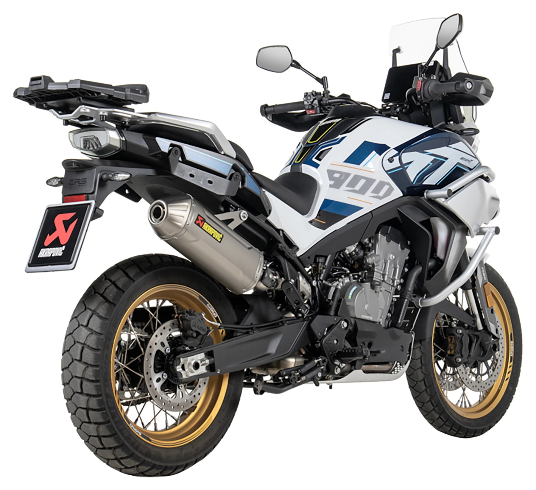 Sistema escape linha Slip-on com EG-BE