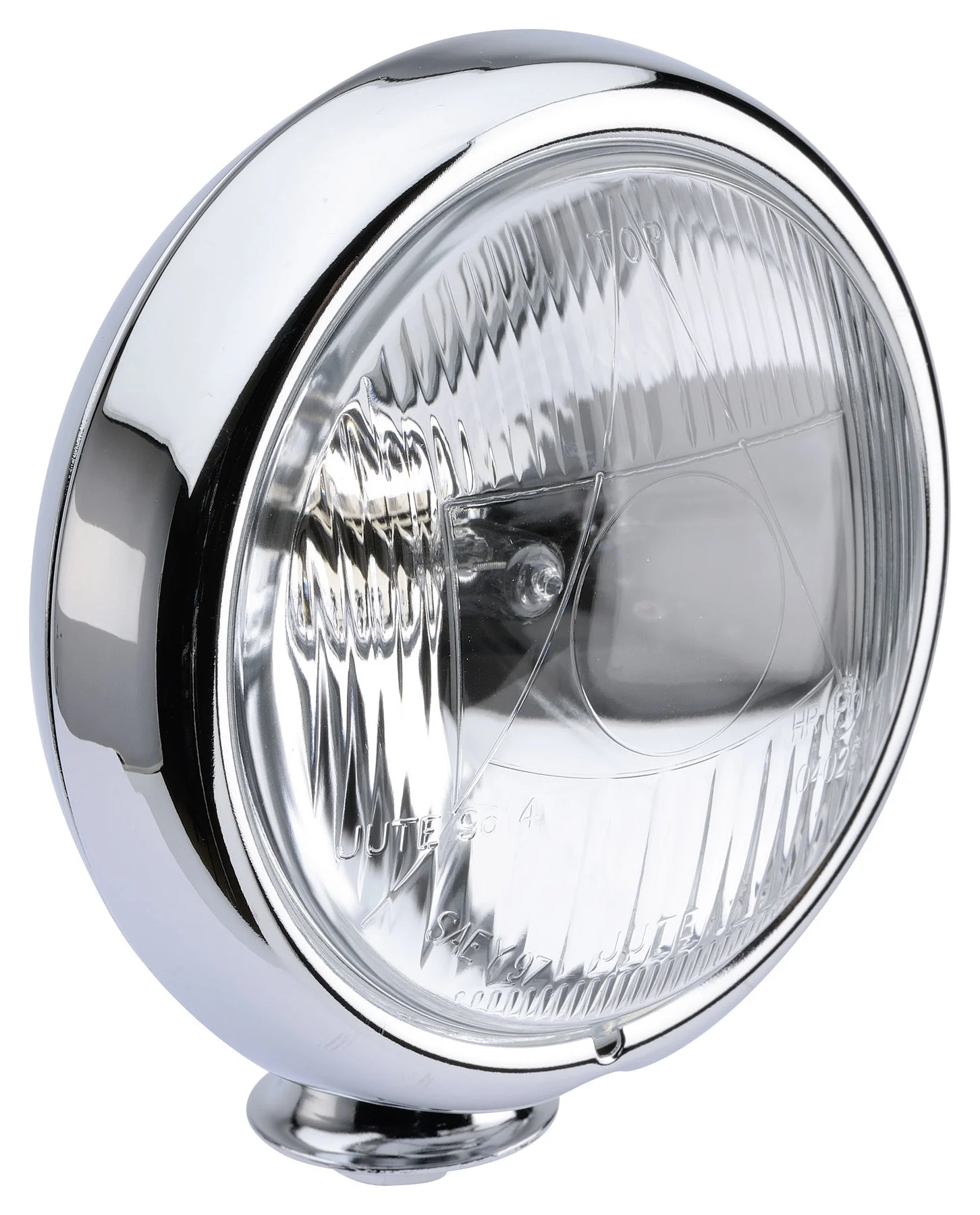 Extra strålkastare 4 1/2" förkromad