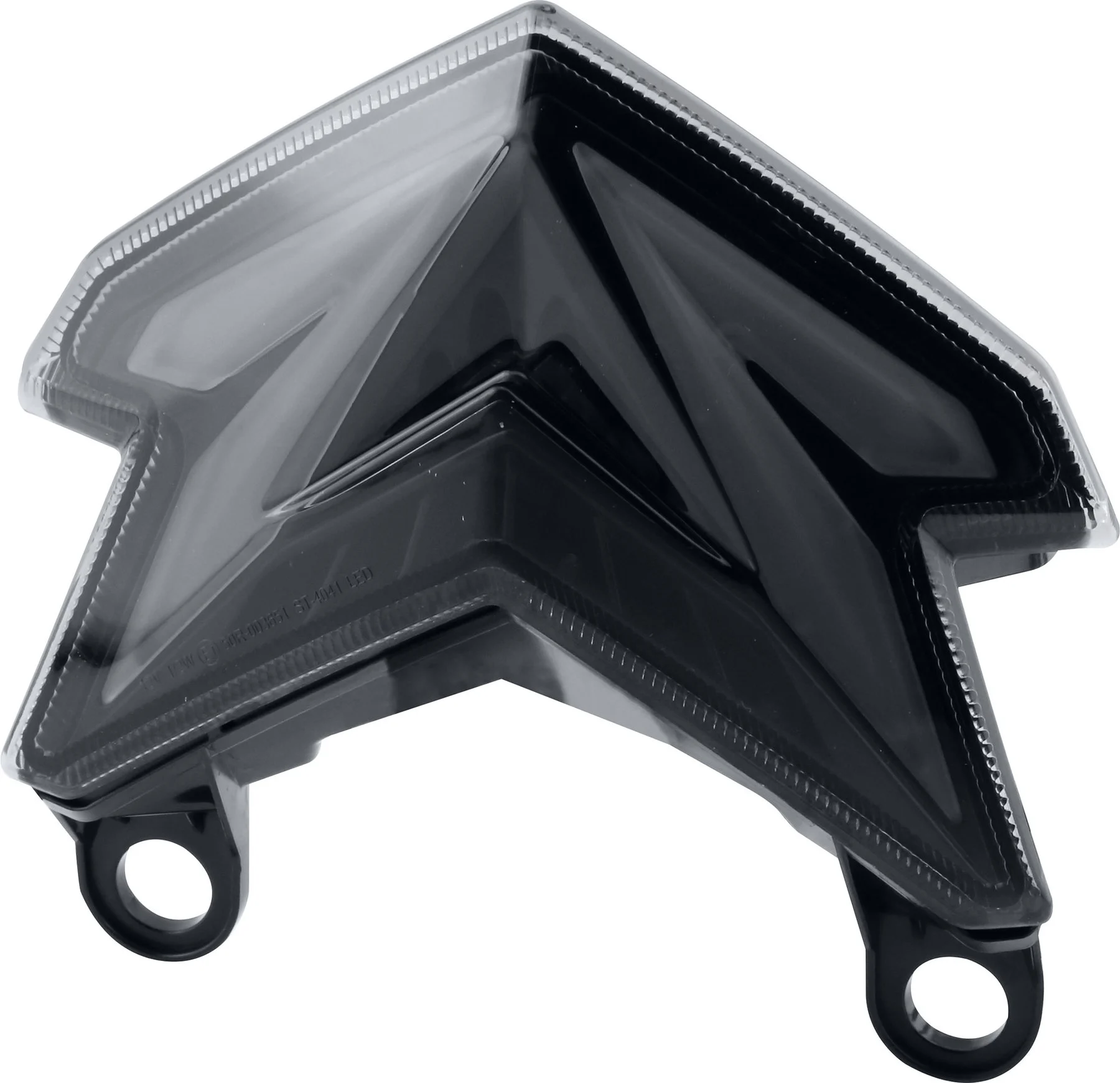 Feu Arrière Rond SHIN YO – Noir, Avec éclairage De Plaque – 12V, 21/5W – Pour Vélo, Moto, Remorque